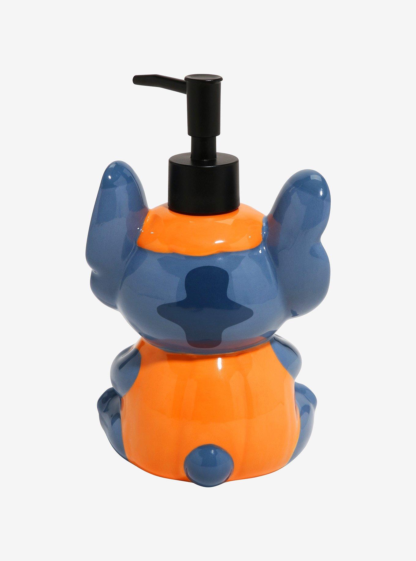 Disney Stitch Pumpkin Soap Pump, , alternate