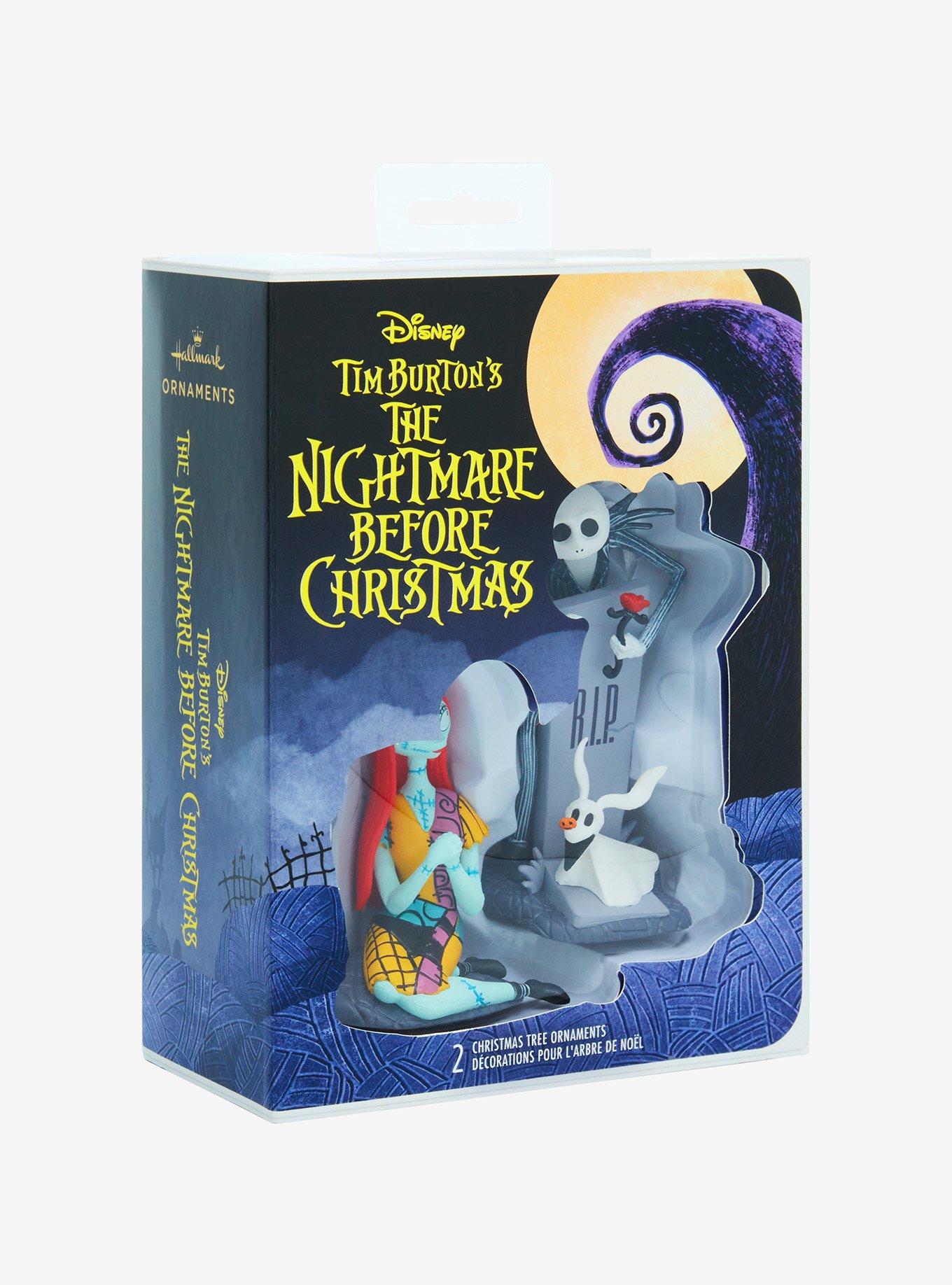 Hallmark The Nightmare Before Christmas Tombstone Ornament Set, , hi-res