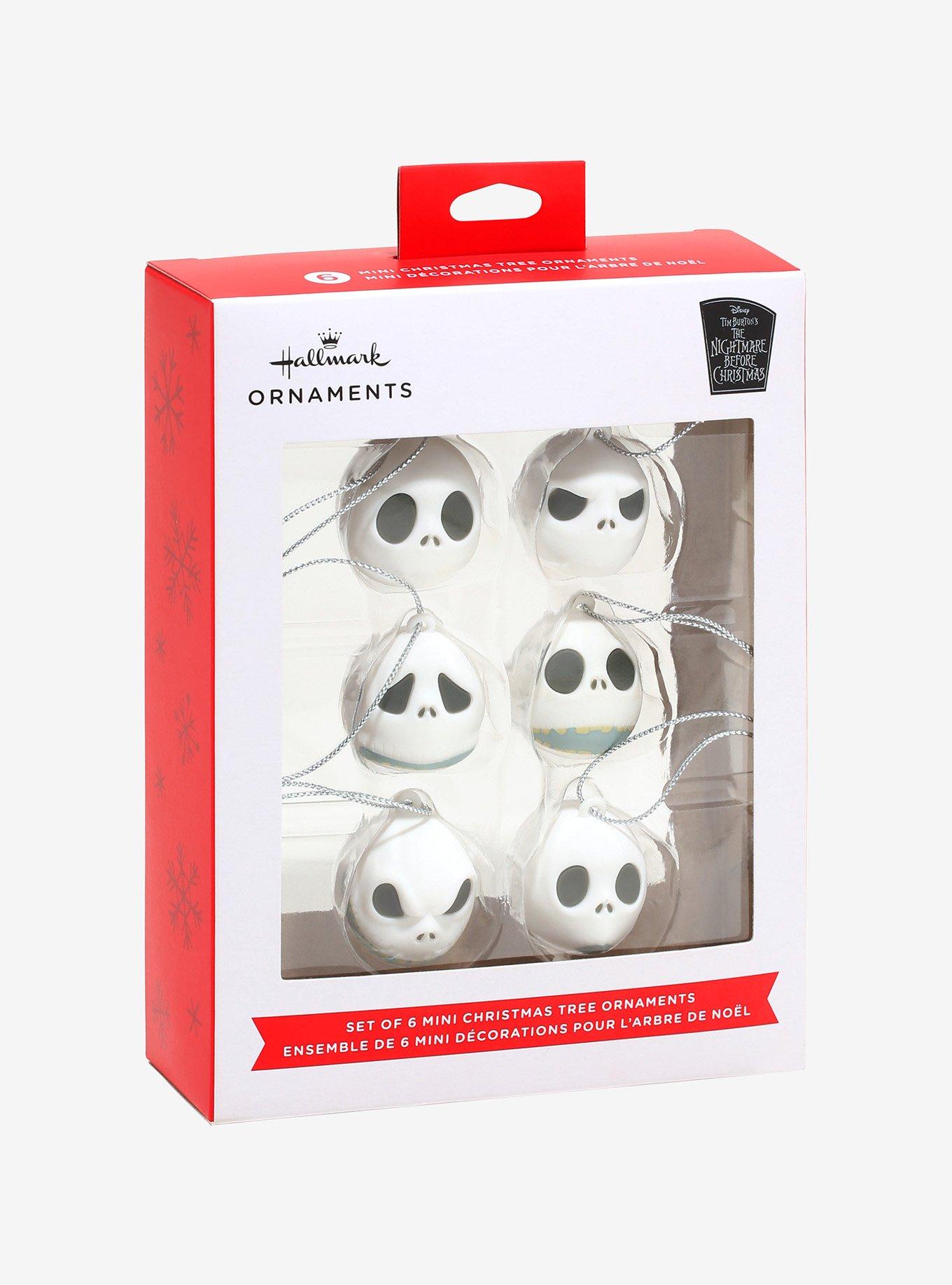 The Nightmare Before Christmas Jack Skellington Emotions Mini Ornament Set, , alternate