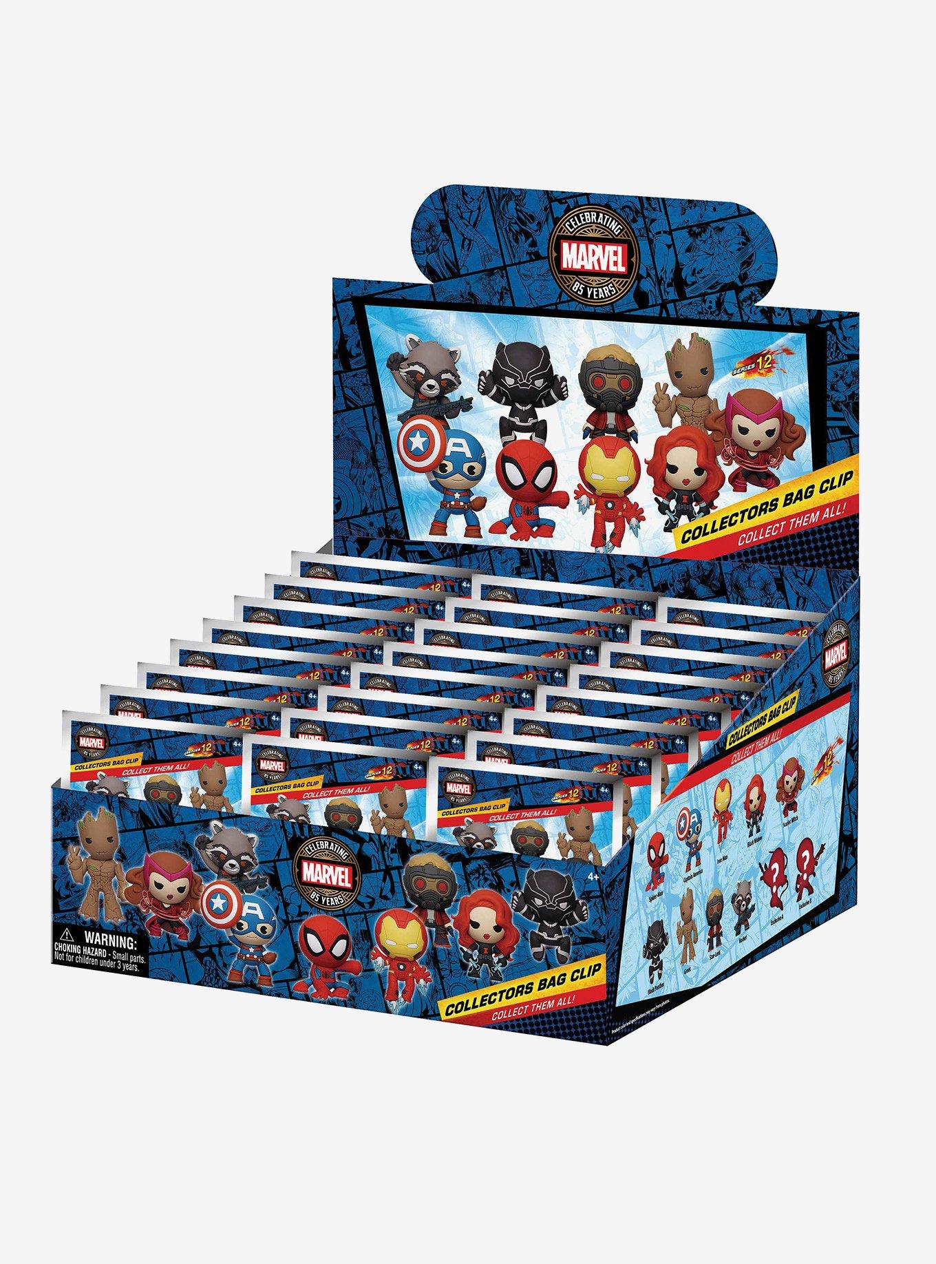 Marvel 85th Anniversary Character Blind Bag Figural Bag Clip, , alternate