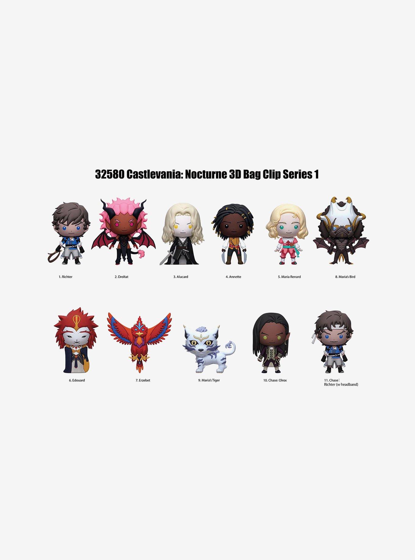 Castlevania: Nocturne Characters Series 1 Blind Bag Figural Bag Clip, , alternate