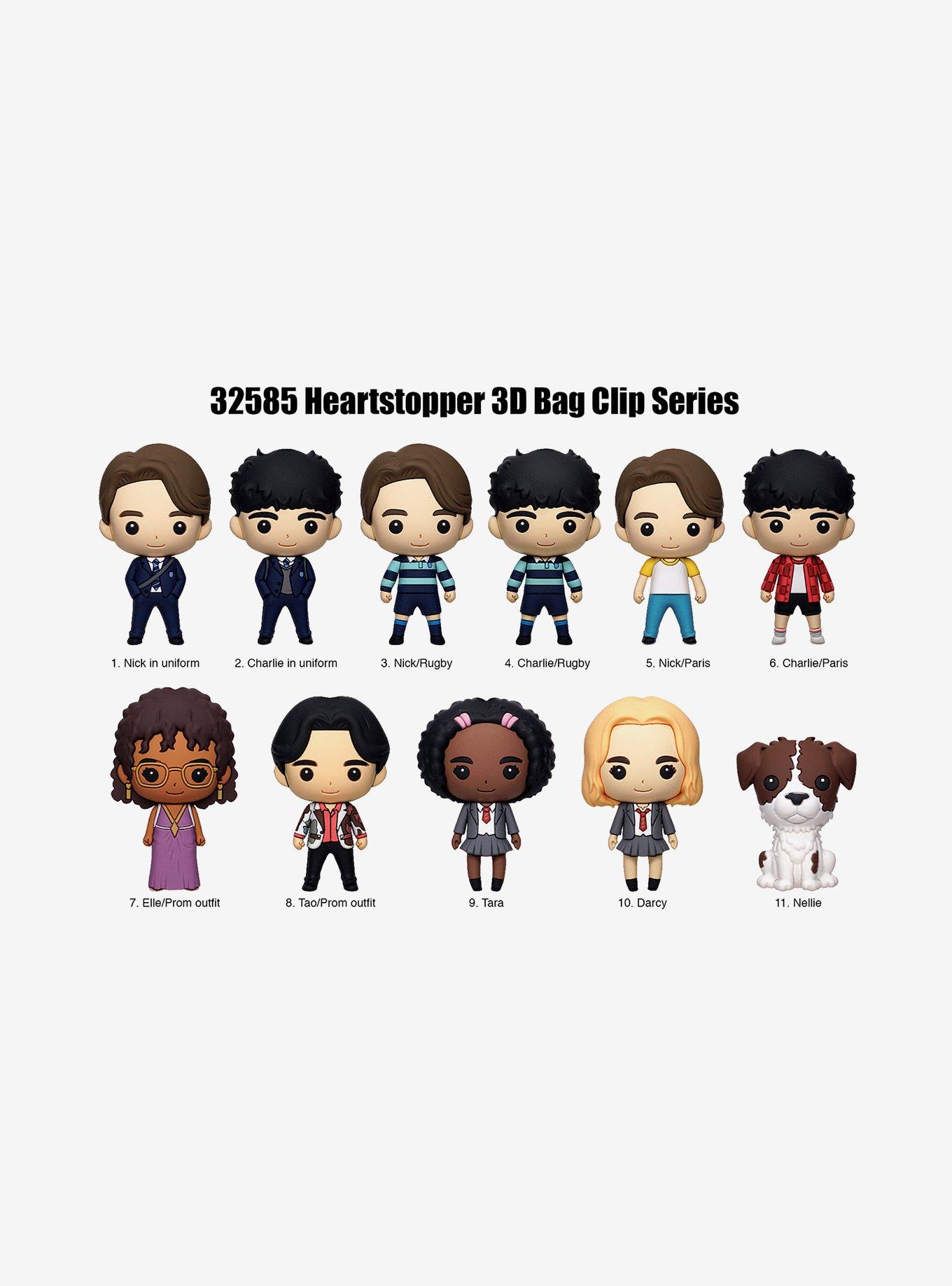 Heartstopper Characters Blind Bag Figural Bag Clip, , hi-res