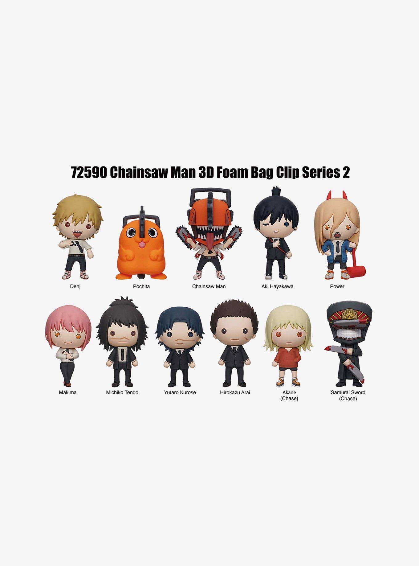 Chainsaw Man Characters Series 2 Blind Bag Figural Bag Clip, , hi-res