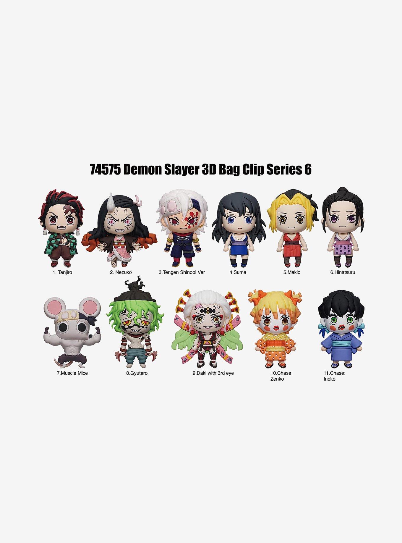 Demon Slayer: Kimetsu No Yaiba Characters Series 6 Blind Bag Figural Bag Clip, , hi-res