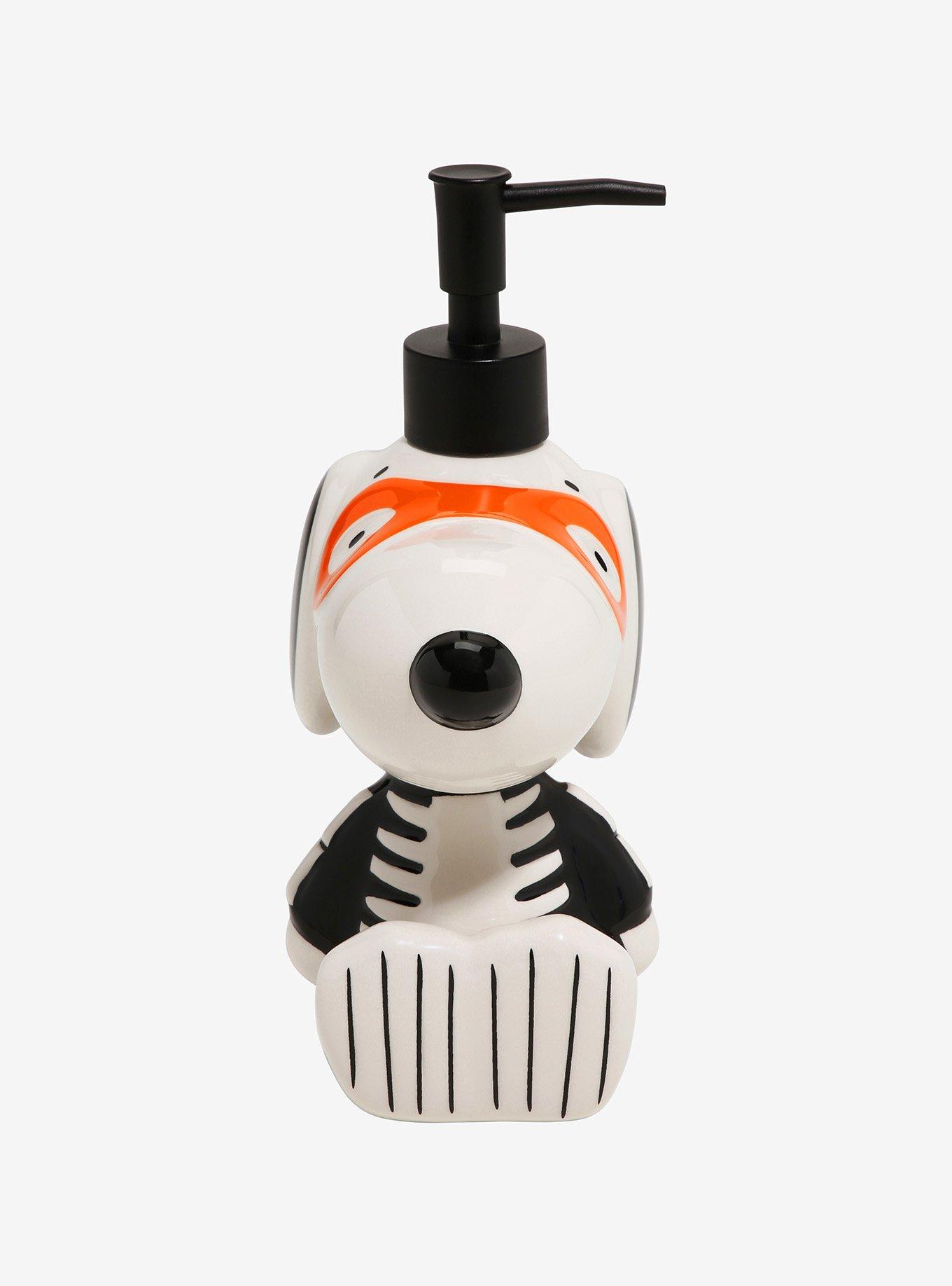 Peanuts Snoopy Skeleton Soap Pump, , alternate