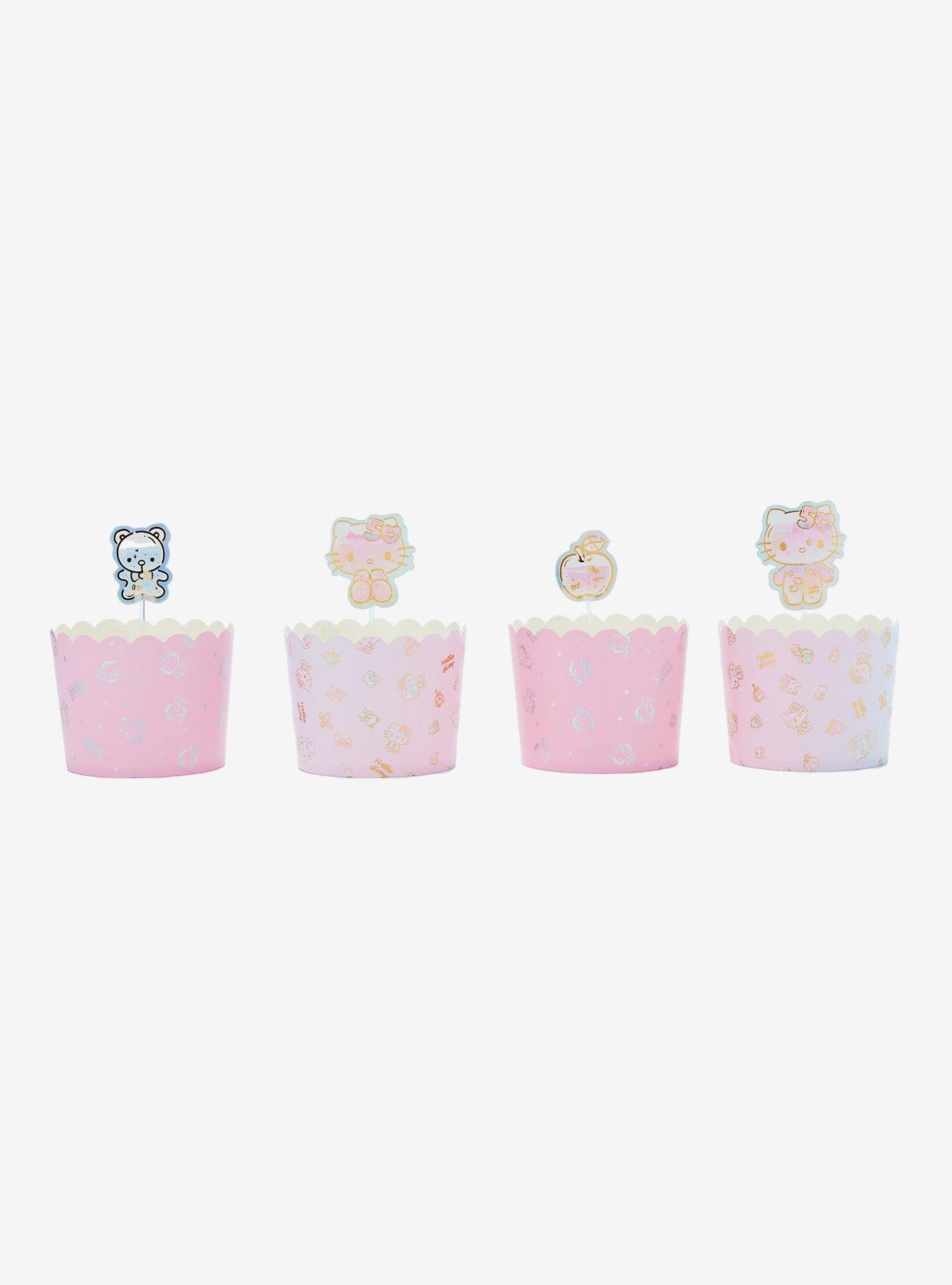 Hello Kitty 50th Anniversary Cupcake Party Set, , hi-res