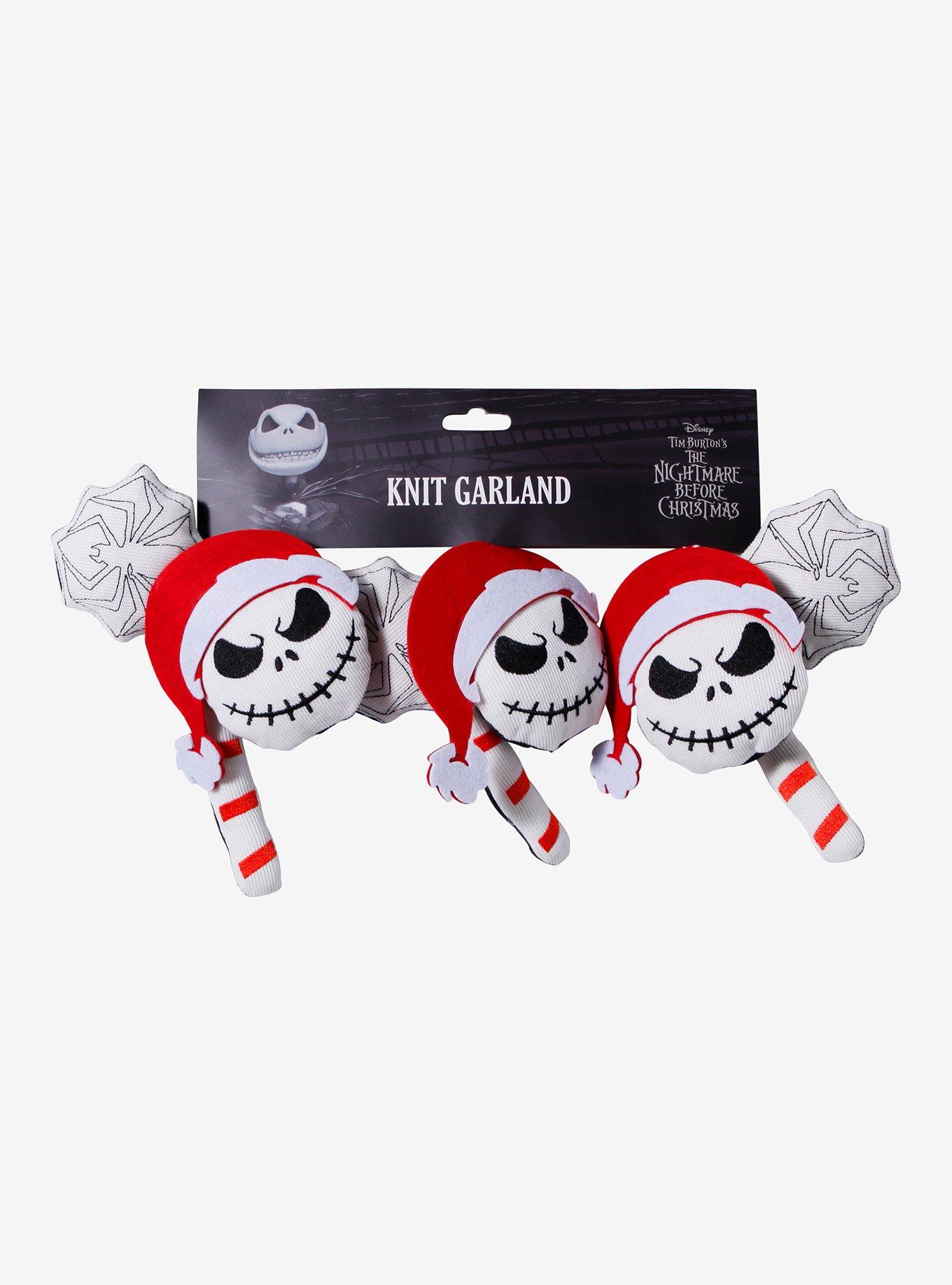 The Nightmare Before Christmas Jack Skellington Plush Garland, , hi-res