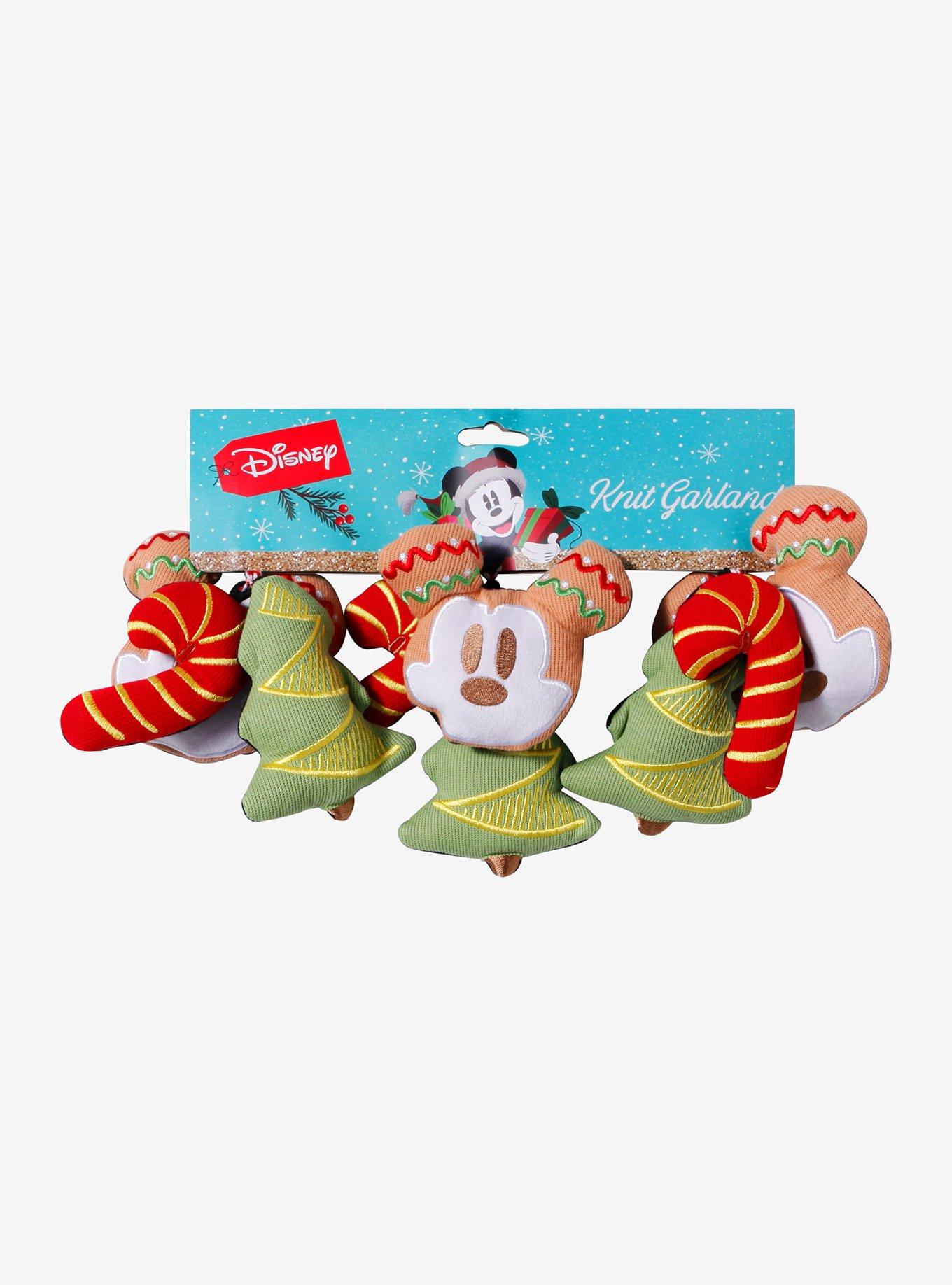 Disney Mickey Mouse Holiday Plush Garland, , alternate
