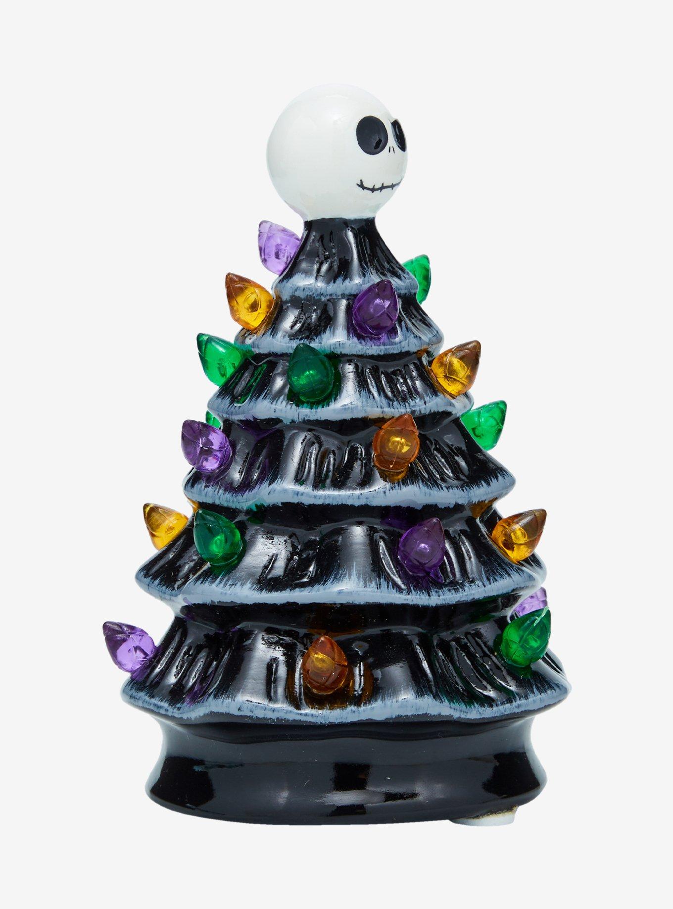 The Nightmare Before Christmas Jack Light-Up Mini Ceramic Tree, , alternate