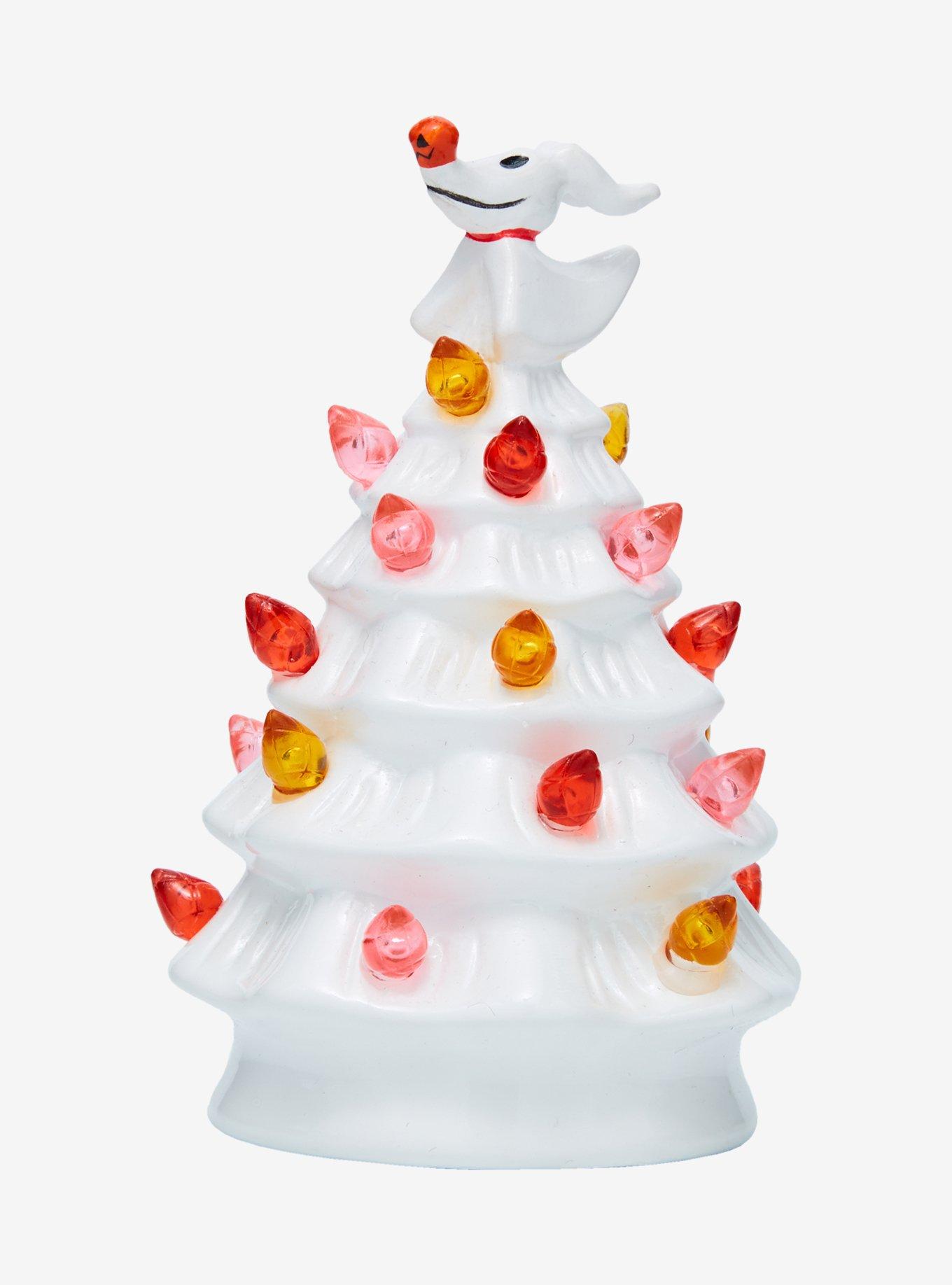 The Nightmare Before Christmas Zero Light-Up Mini Ceramic Tree, , alternate