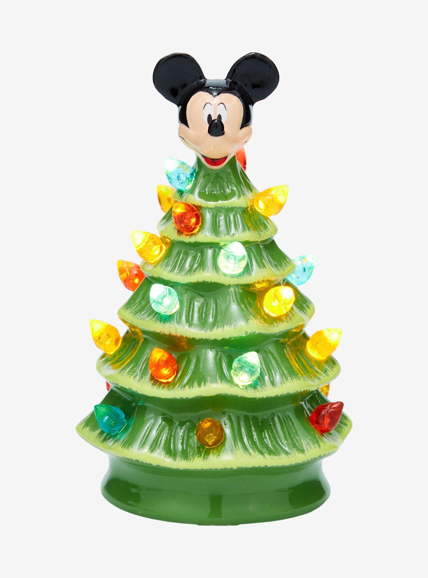 Disney Mickey Mouse Light-Up Mini Ceramic Tree, , hi-res