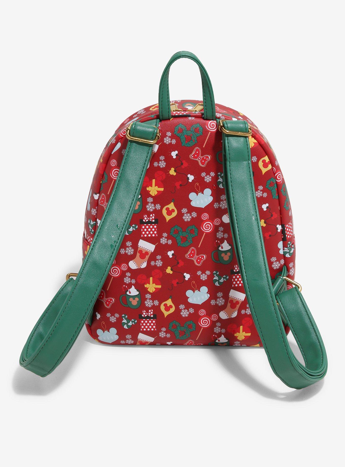 Loungefly Disney Mickey Mouse Holiday Sweets & Treats Mini Backpack Hot Topic Exclusive, , alternate