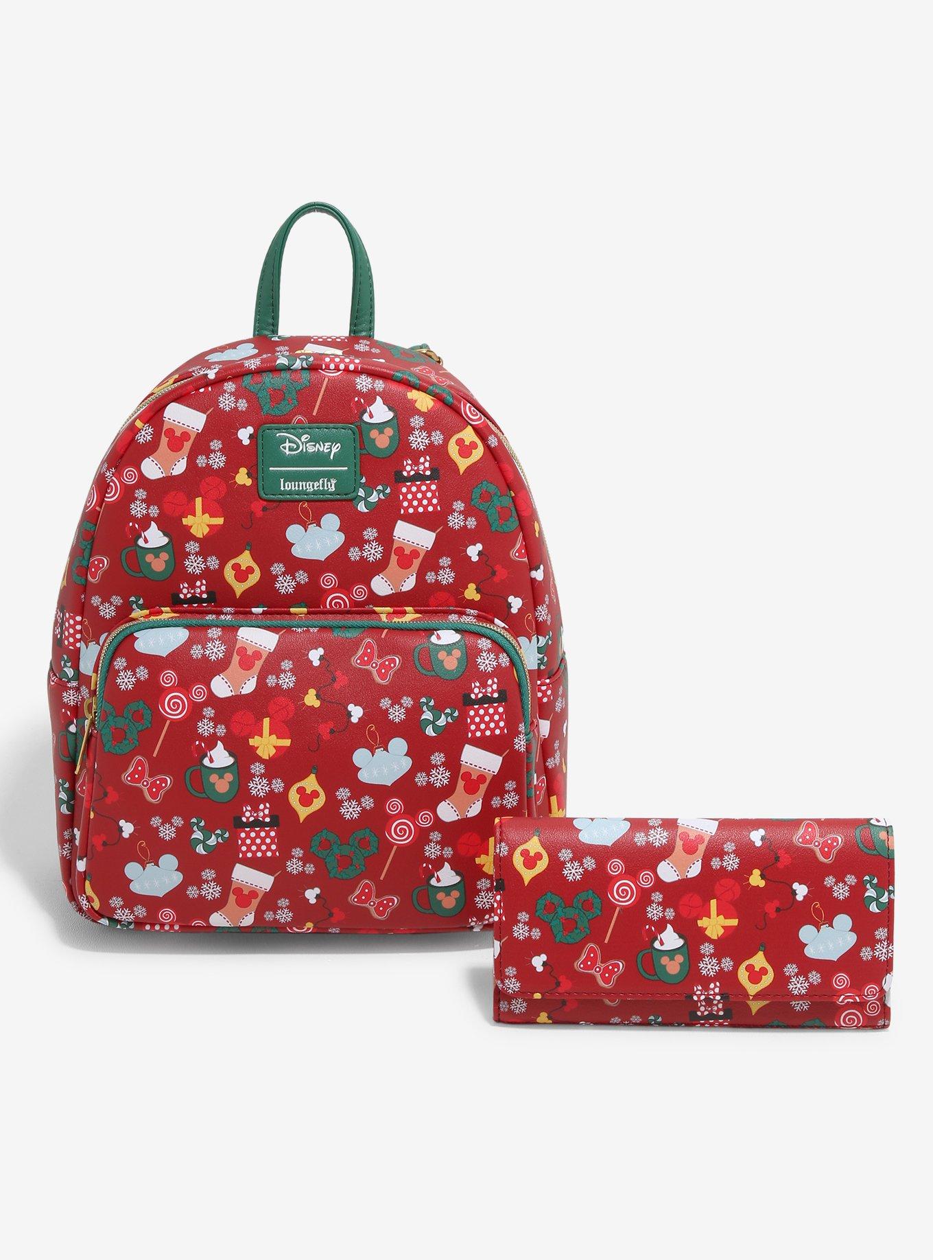 Loungefly Disney Mickey Mouse Holiday Sweets & Treats Mini Backpack Hot Topic Exclusive, , alternate
