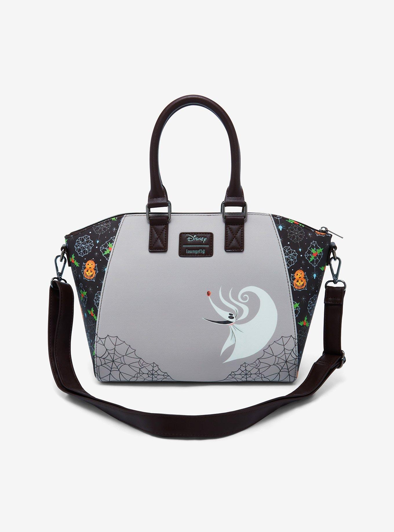 Loungefly The Nightmare Before Christmas Jack Presents Satchel Bag Hot Topic Exclusive, , alternate