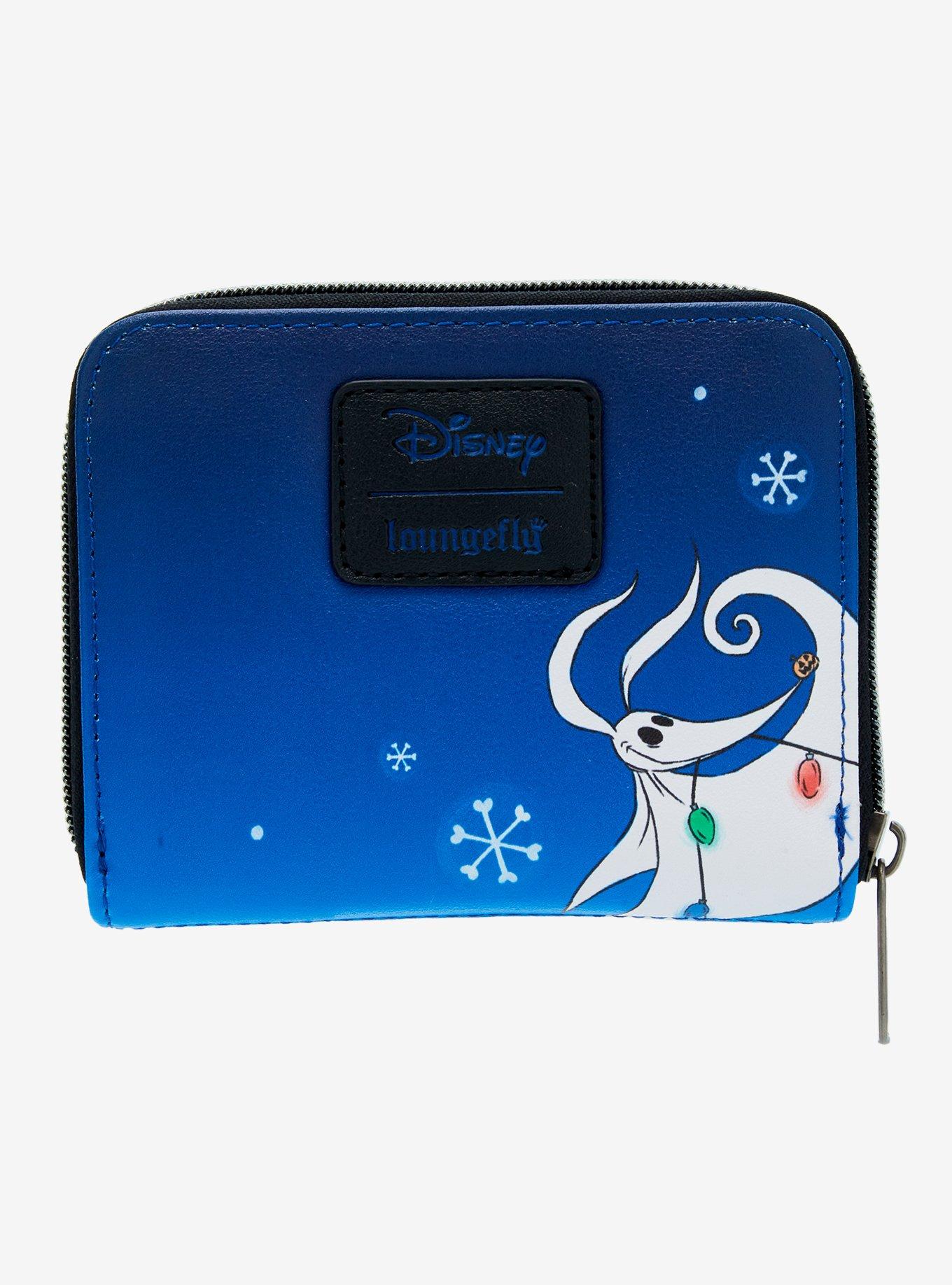 Loungefly The Nightmare Before Christmas Jack & Sally Tree Decorating Mini Zipper Wallet, , alternate