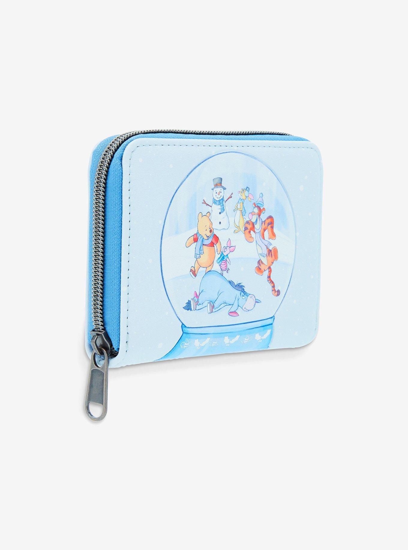 Loungefly Disney Winnie The Pooh Ice Skating Mini Zipper Wallet