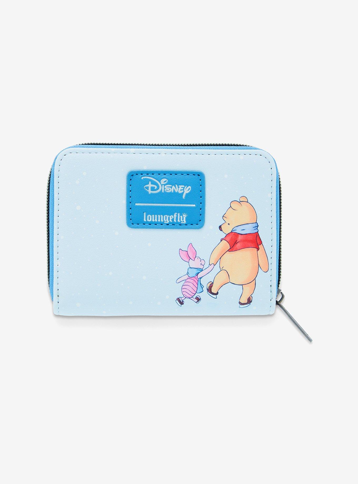Loungefly Disney Winnie The Pooh Ice Skating Mini Zipper Wallet, , alternate