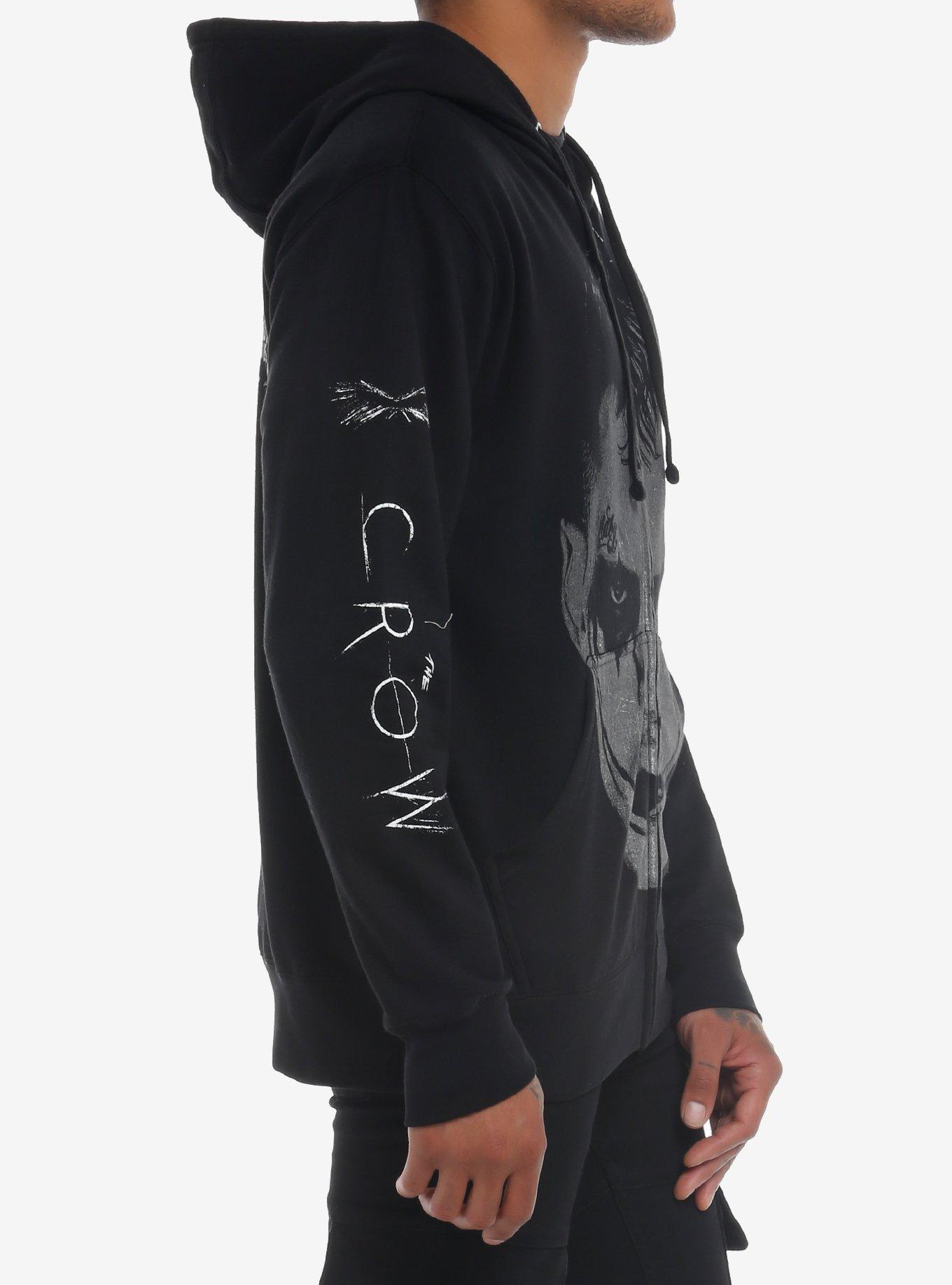 The Crow (2024) Eric Draven Hoodie, BLACK, alternate