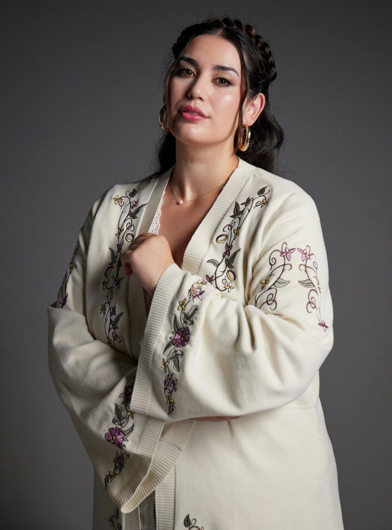 Her Universe The Lord Of The Rings Icons Floral Filigree Cardigan Her Universe Exclusive, MULTI, alternate