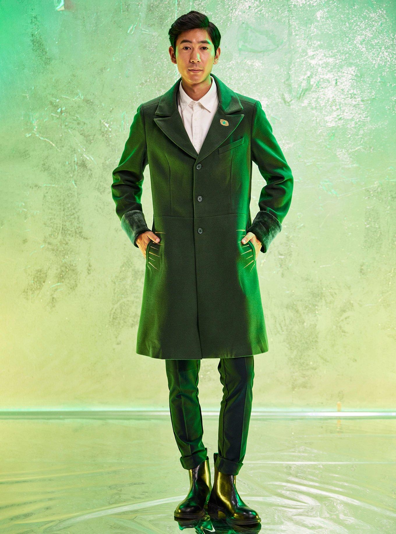 Our Universe Wicked Oz Emerald City Coat Our Universe Exclusive, MILITARY GREEN, alternate