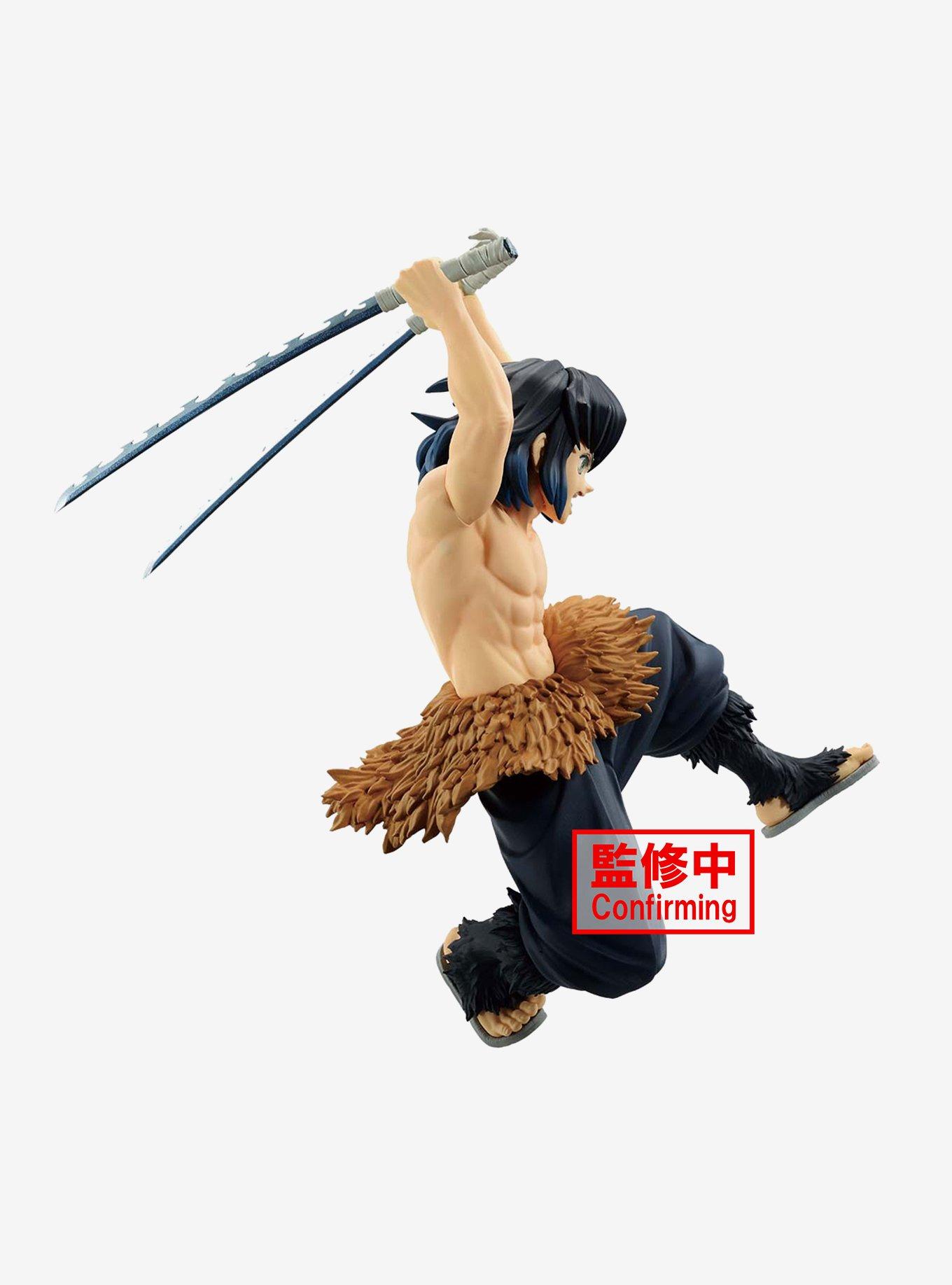 Banpresto Demon Slayer: Kimetsu No Yaiba Vibration Stars Inosuke Hashibira Figure, , hi-res