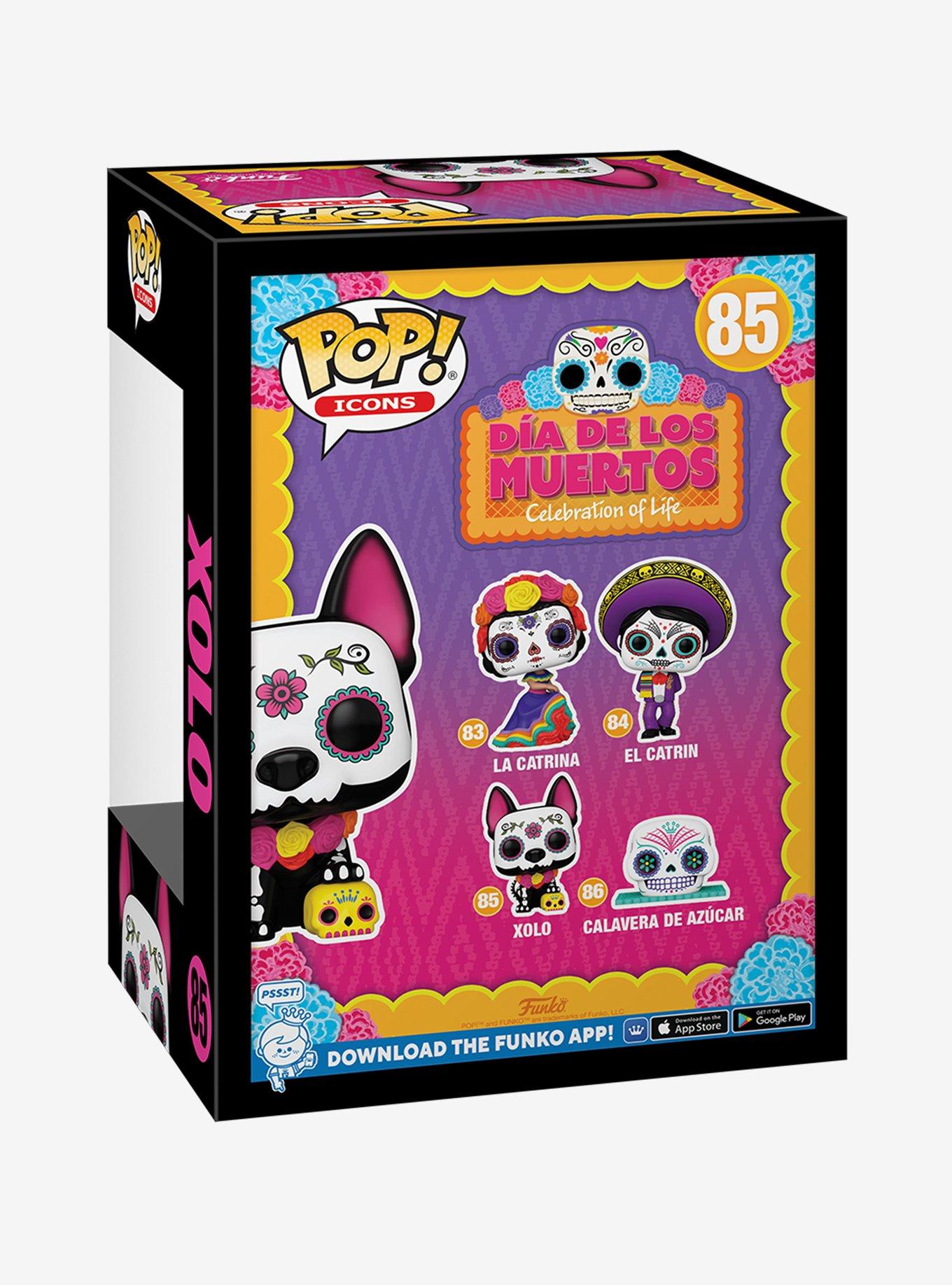 Funko Pop! Icons Dia de los Muertos Xolo Vinyl Figure, , alternate
