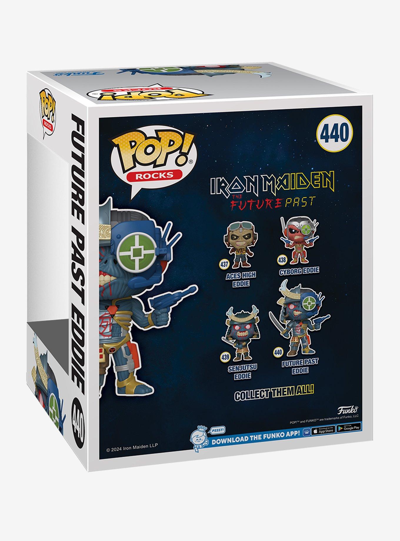 Funko Iron Maiden Pop! Rocks Future Past Eddie Vinyl Figure, , alternate
