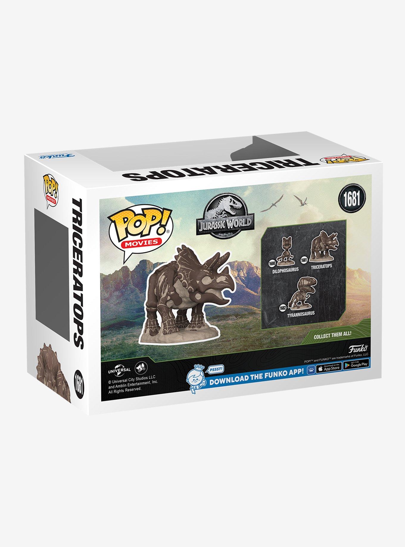 Funko Pop! Movies Jurassic World Triceratops Vinyl Figure, , alternate