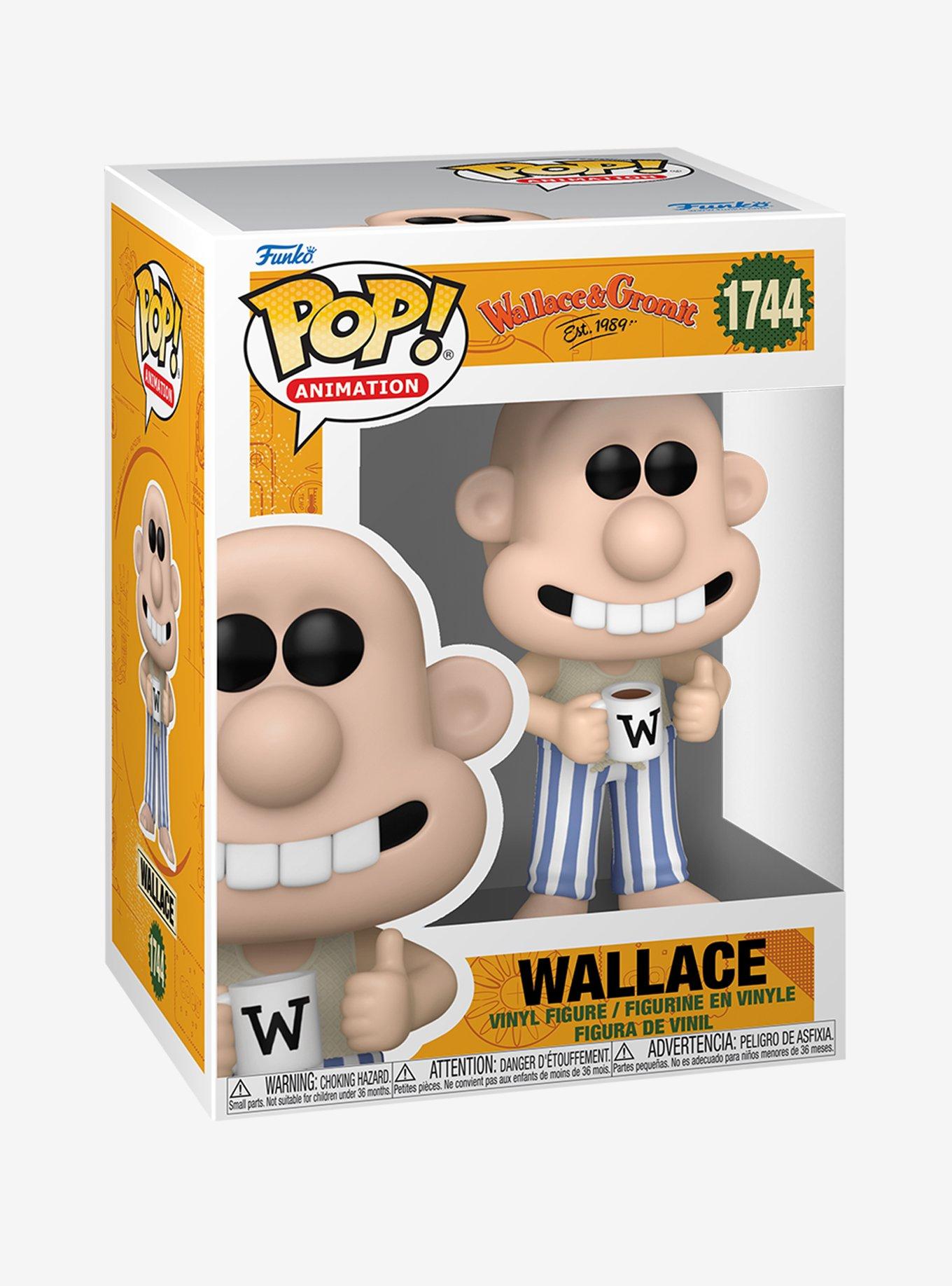 Funko Pop! Animation Wallace & Gromit Wallace Vinyl Figure, , alternate