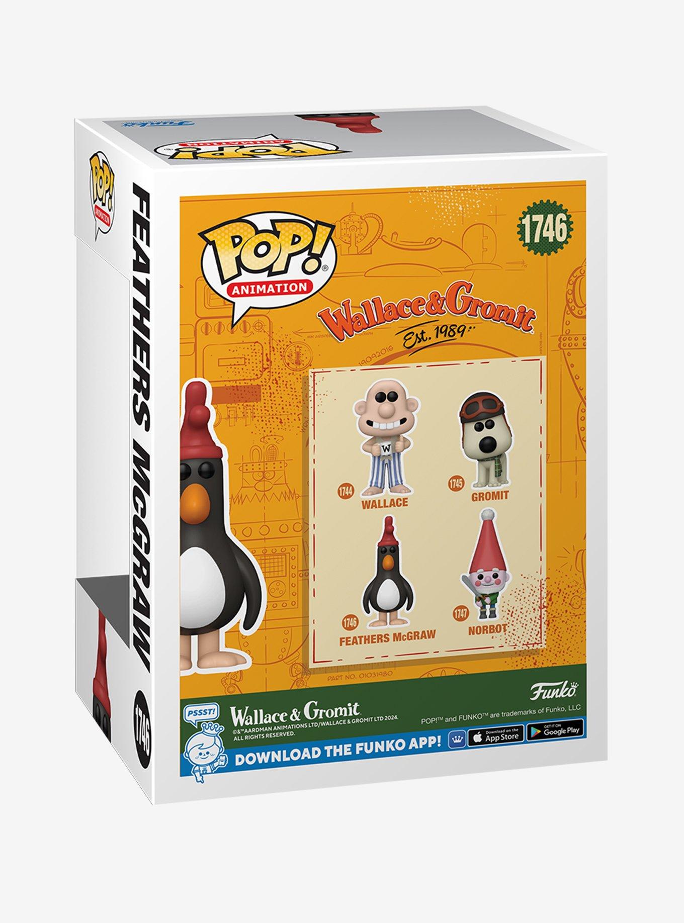 Funko Pop! Animation Wallace & Gromit Feathers McGraw Vinyl Figure, , alternate