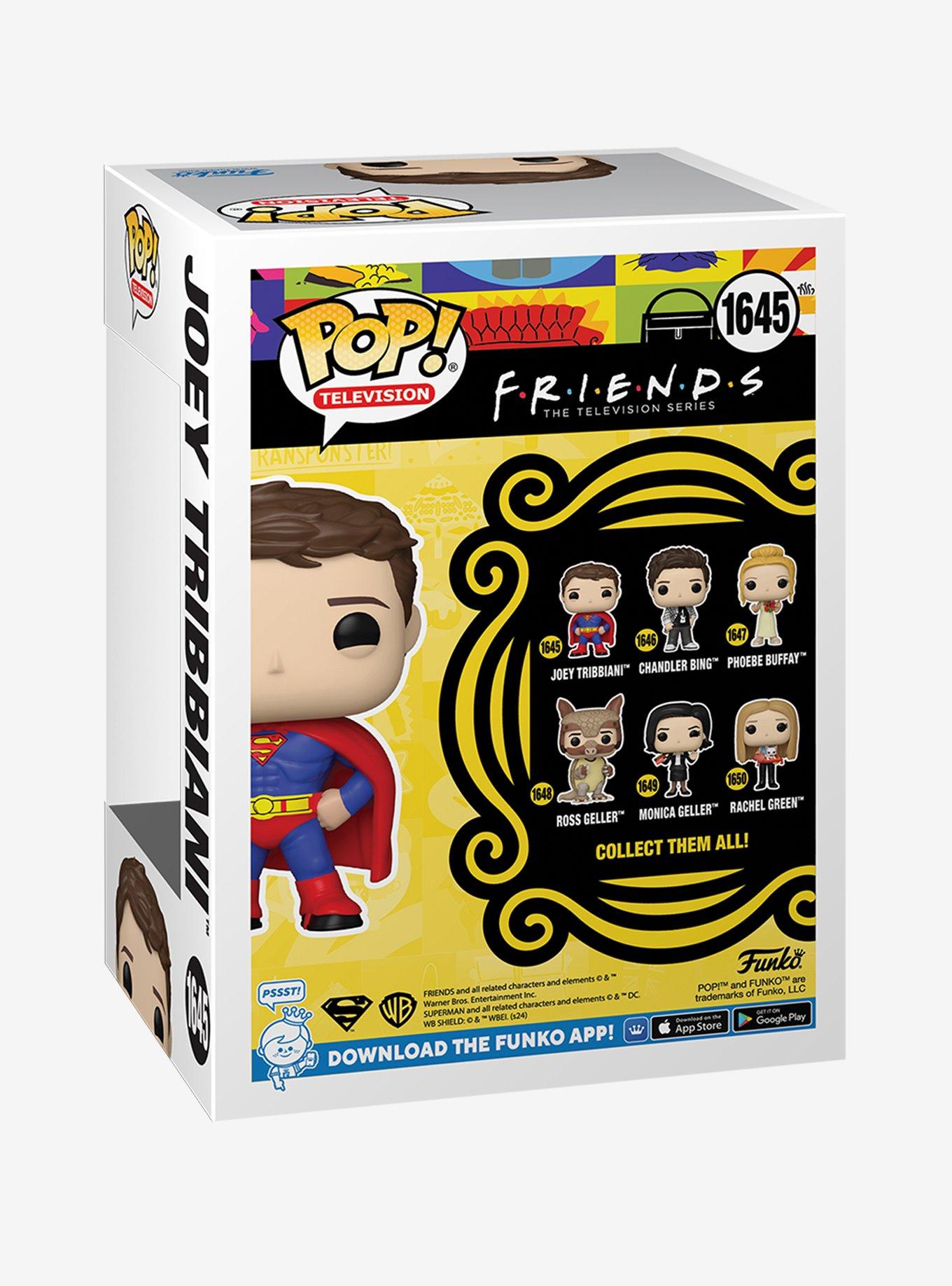 Funko Pop! Television Friends Joey Tribbiani Vinyl Figure, , alternate