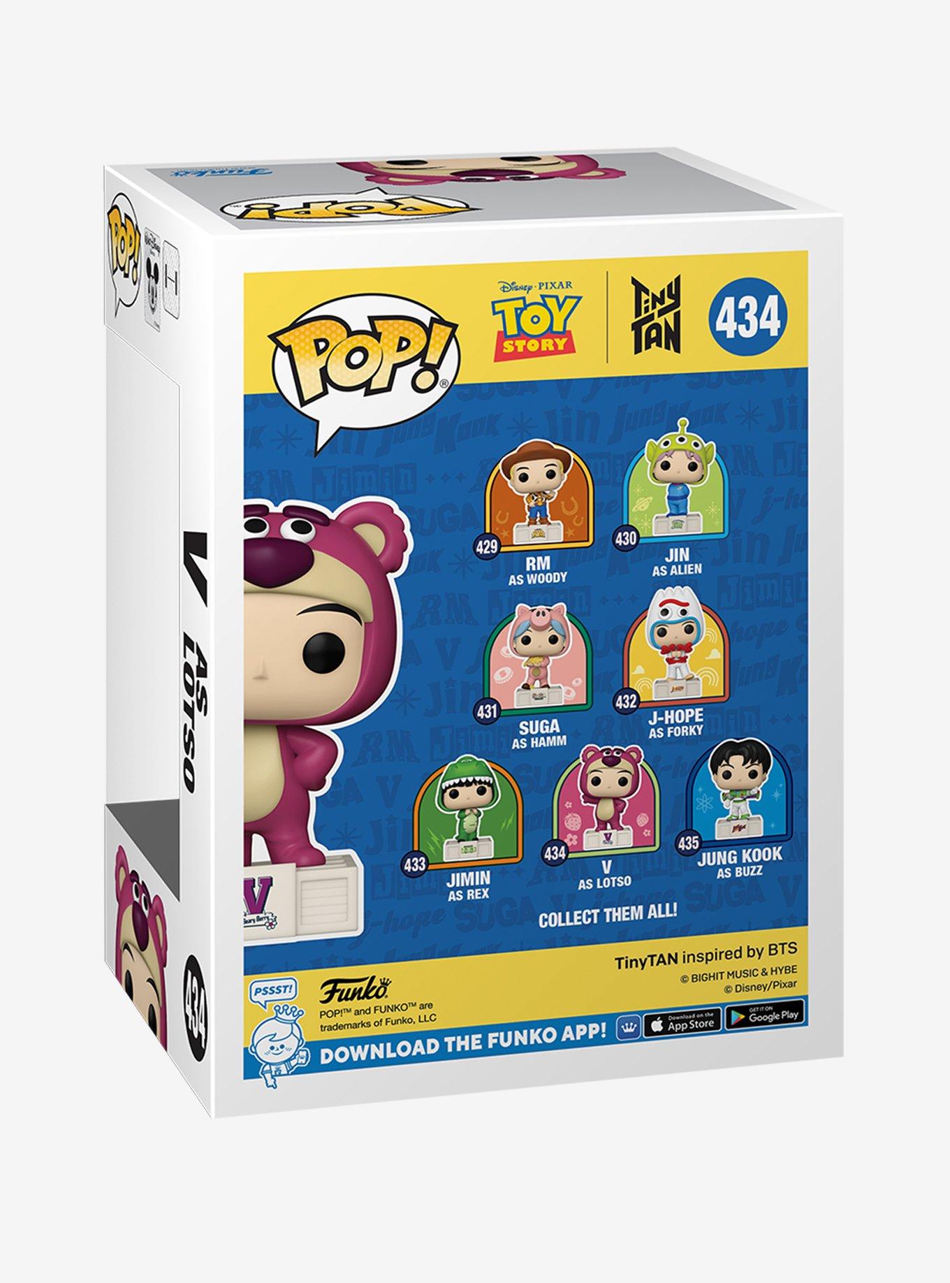 Funko Pop! Disney Pixar Toy Story x TinyTAN V as Lotso Vinyl Figure, , alternate