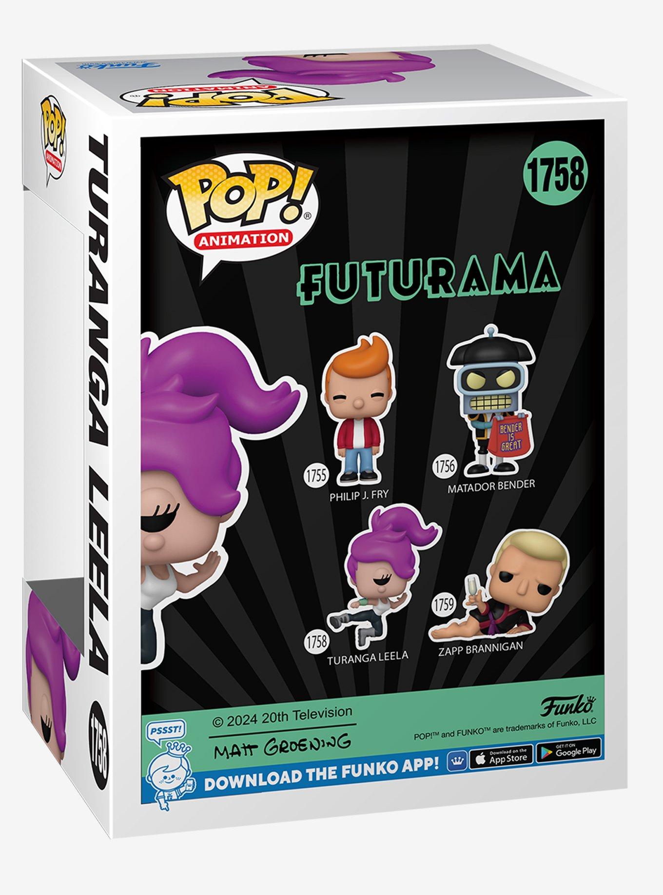 Funko Pop! Animation Futurama Turanga Leela Vinyl Figure, , alternate