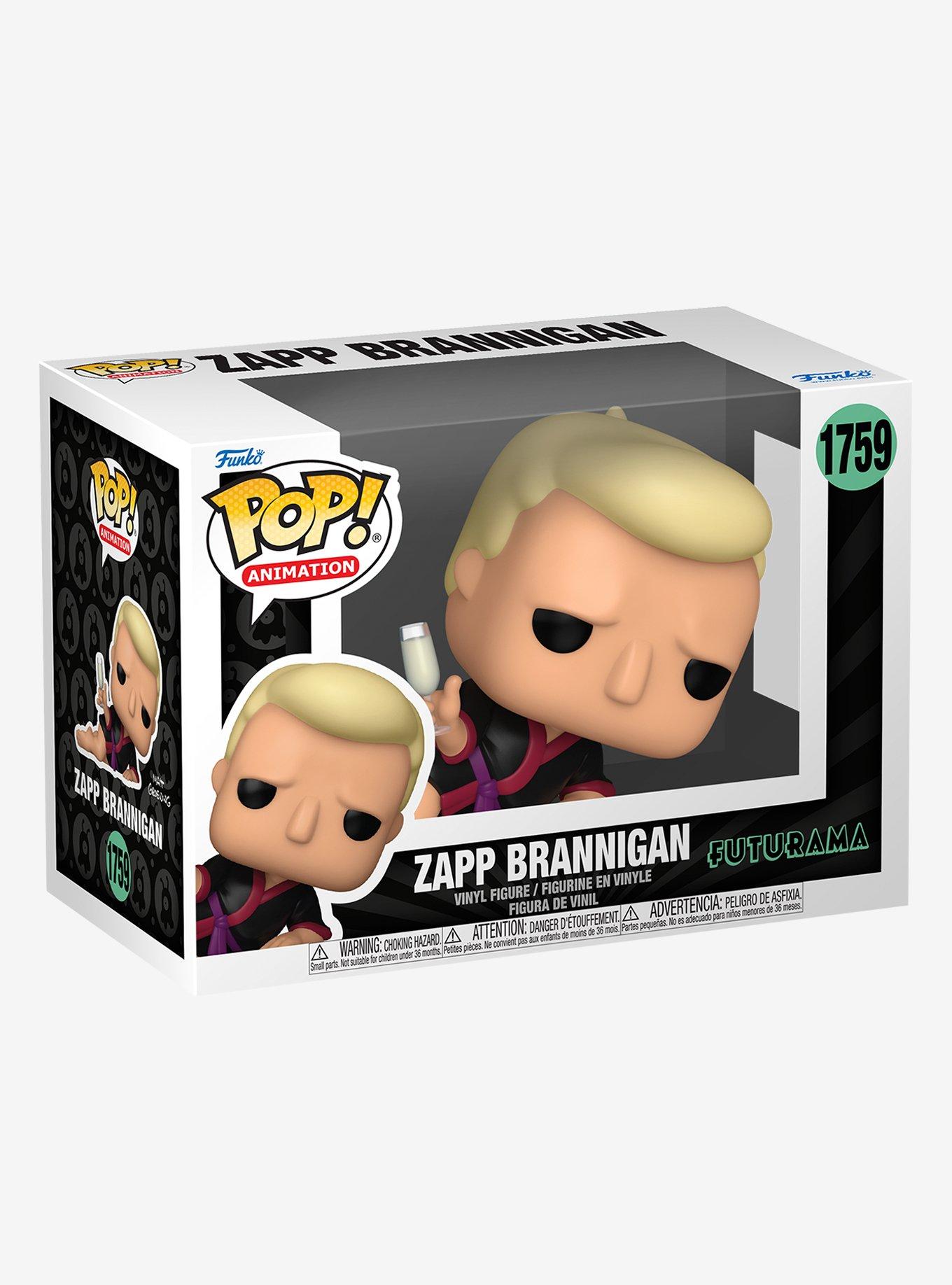 Funko Pop! Animation Futurama Zapp Brannigan Vinyl Figure, , alternate