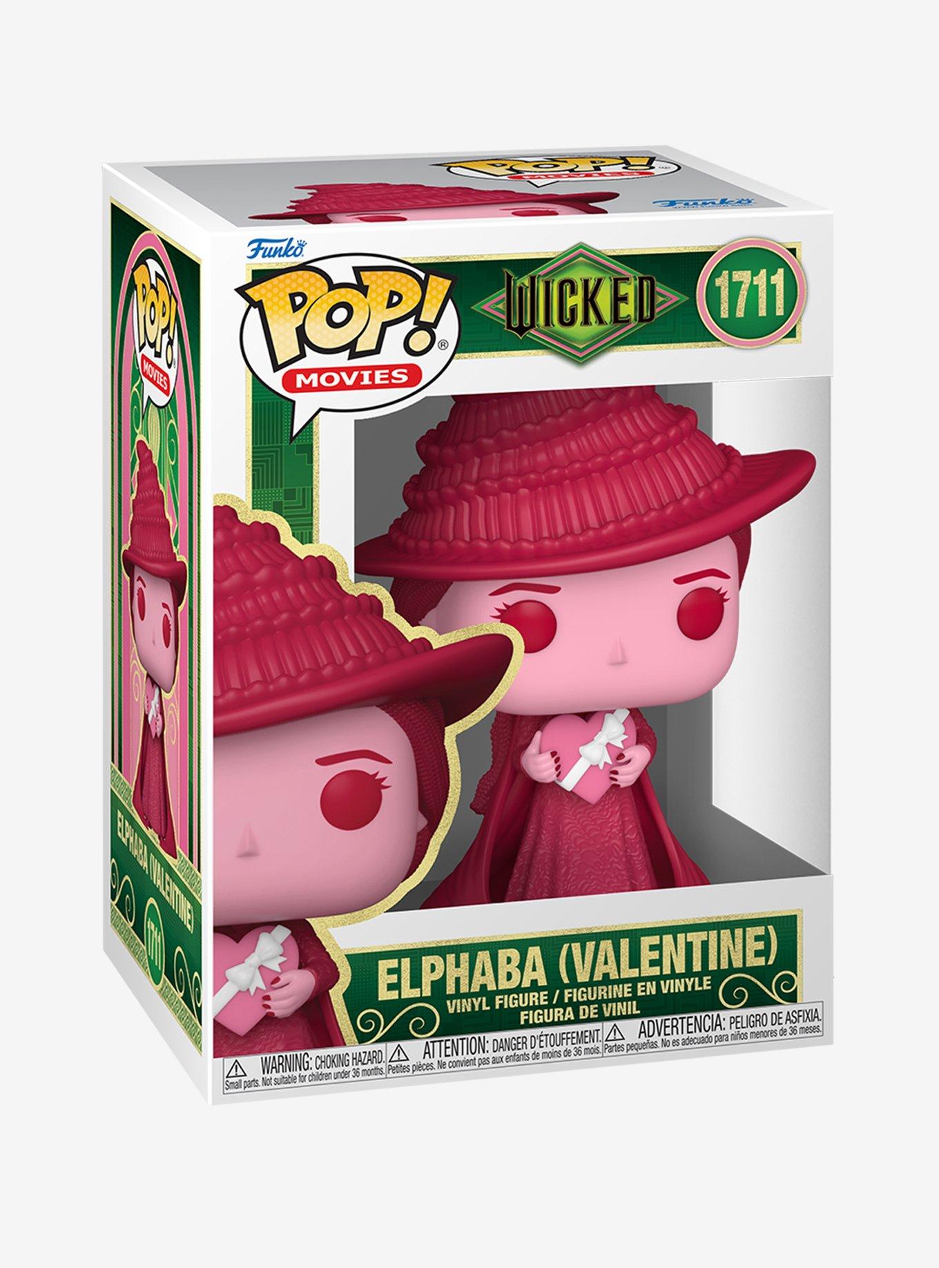 Funko Pop! Movies Wicked Elphaba (Valentine) Vinyl Figure, , alternate