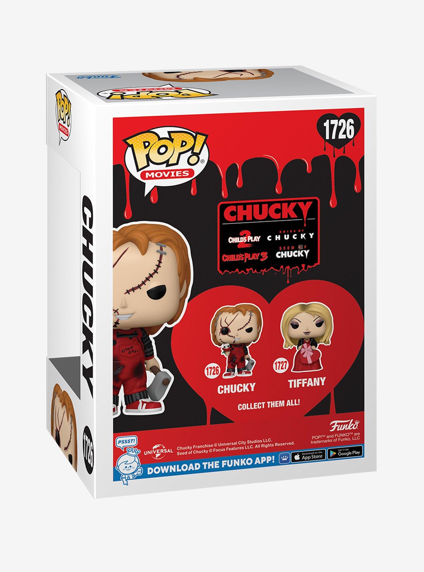 Funko Pop! Movies Child's Play Chucky Valentine's Vinyl Figure, , alternate