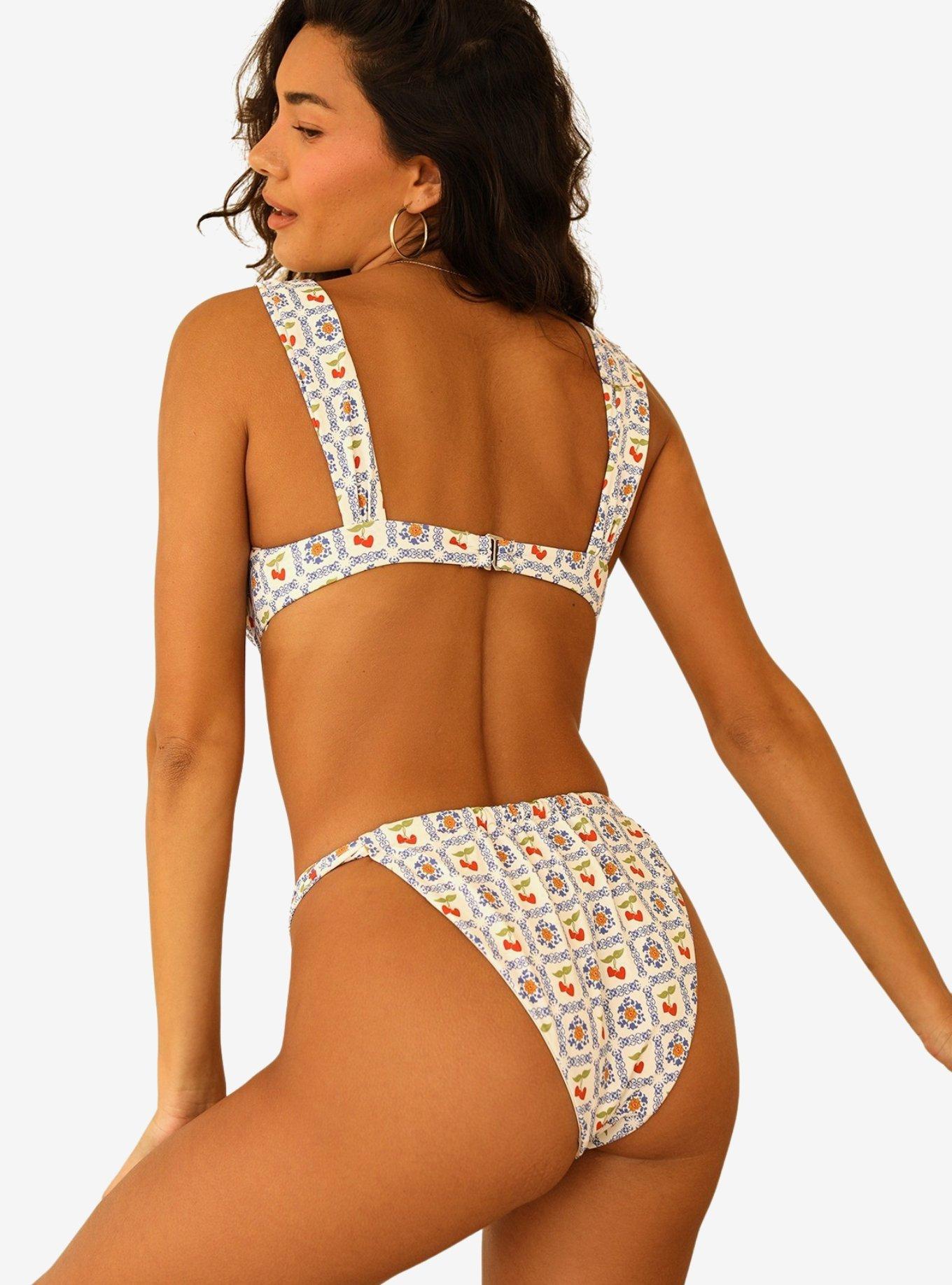 Dippin' Daisy's Bisou Swim Bottom Palmero, MULTI, alternate