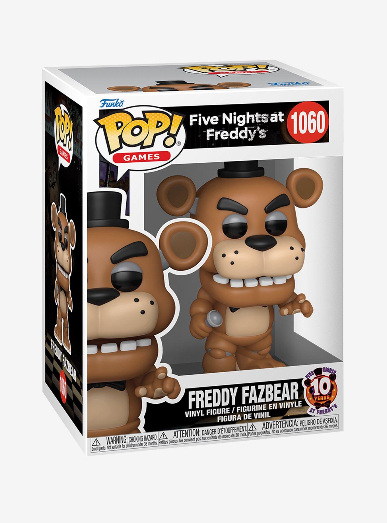 Funko Pop! Games Five Nights at Freddy's Freddy Fazbear Vinyl Figure, , hi-res