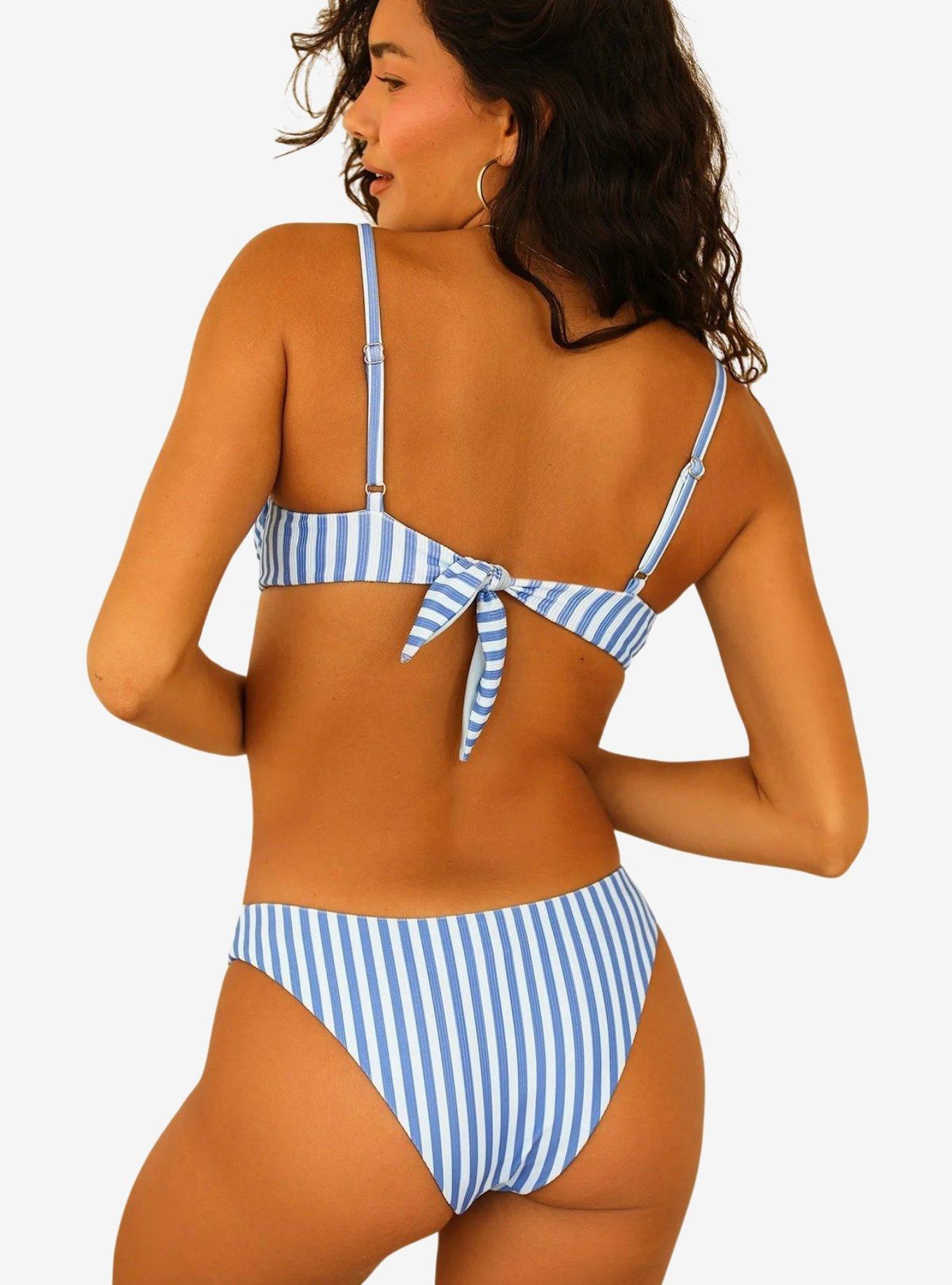Dippin' Daisy's Nocturnal Swim Bottom Nantucket, BLUE STRIPE, alternate