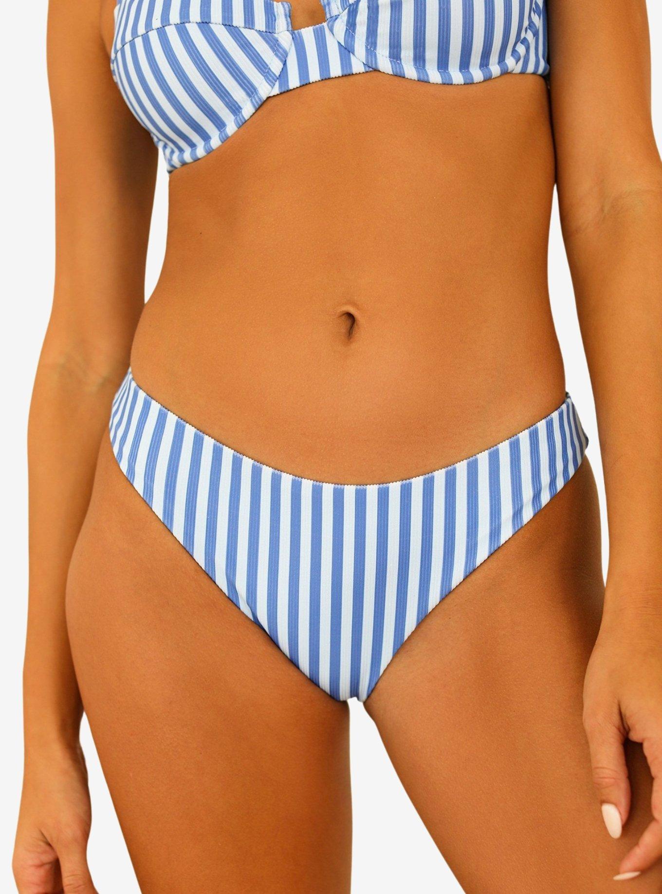 Dippin' Daisy's Nocturnal Swim Bottom Nantucket, BLUE STRIPE, alternate