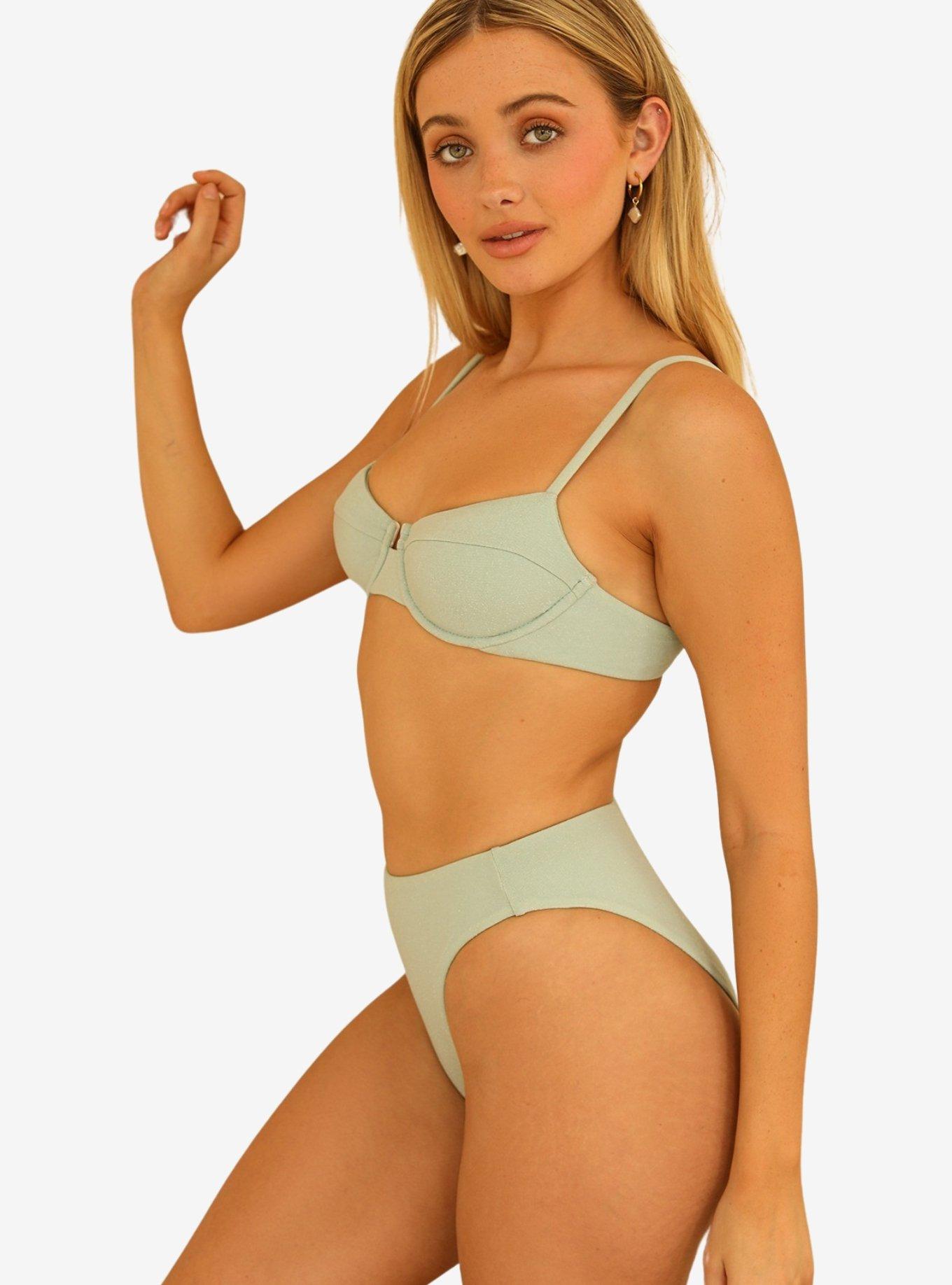 Dippin' Daisy's Seashore Swim Bottom Gatsby, SAGE GREEN, alternate