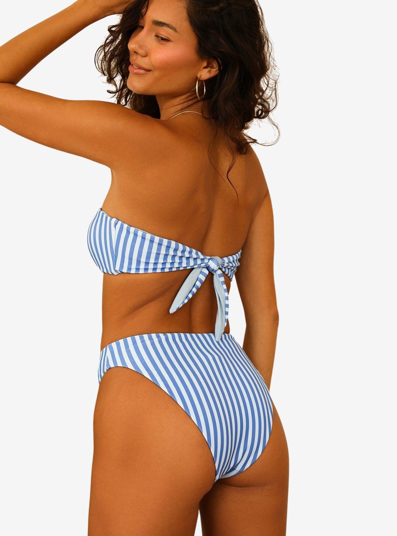 Dippin' Daisy's Seashore Swim Bottom Nantucket, BLUE STRIPE, alternate