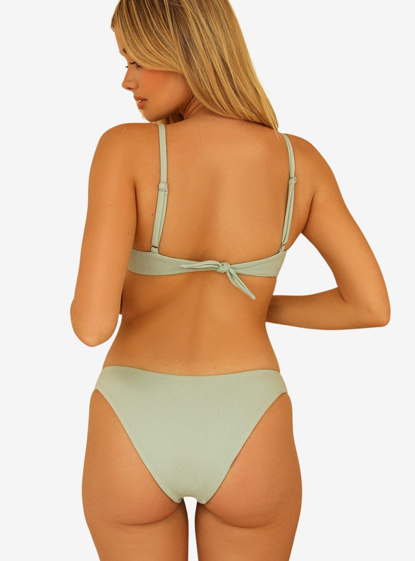 Dippin' Daisy's Gigi Swim Top Gatsby, SAGE GREEN, alternate