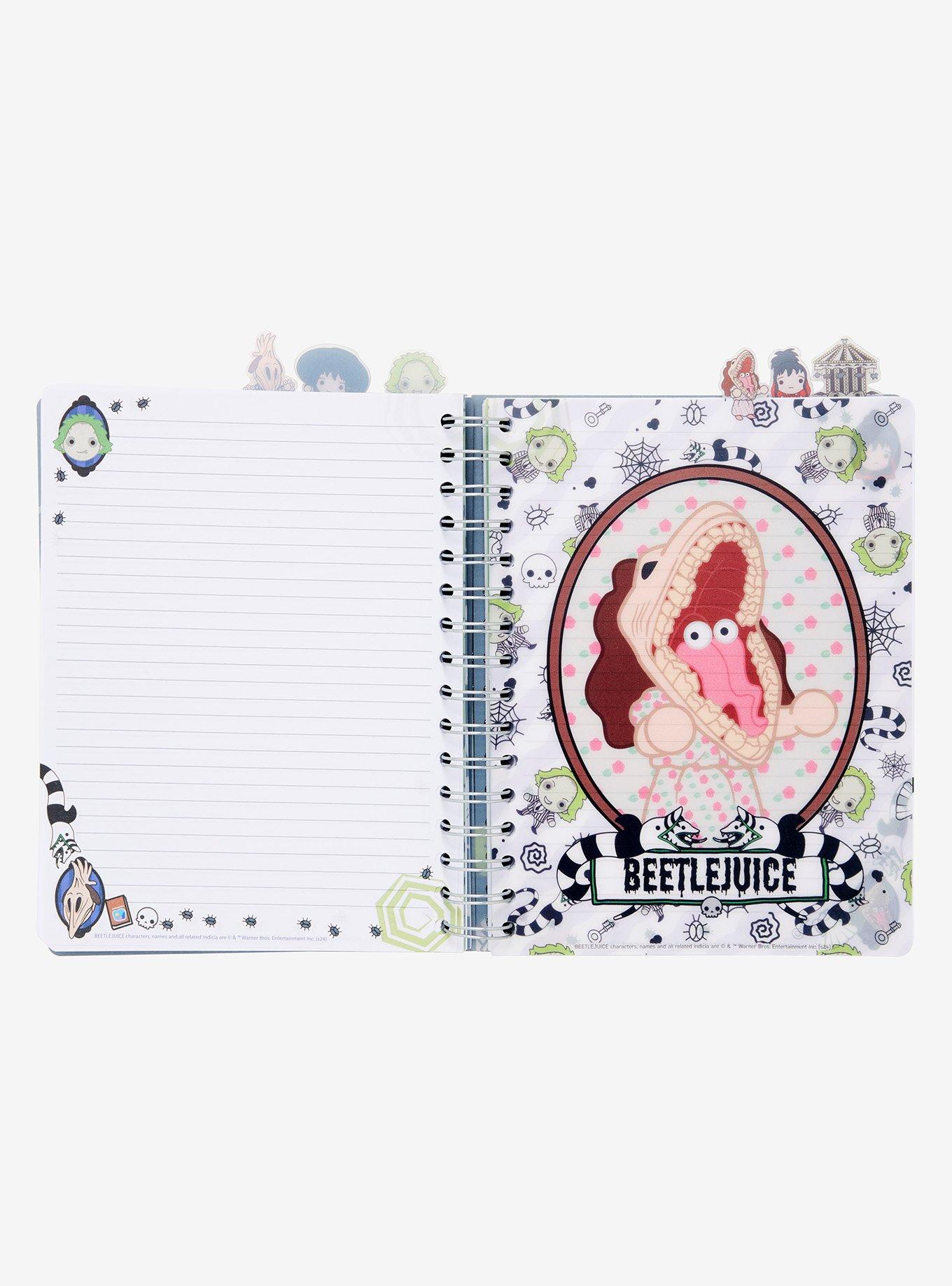 Beetlejuice Chibi Portrait Figural Tab Journal, , alternate