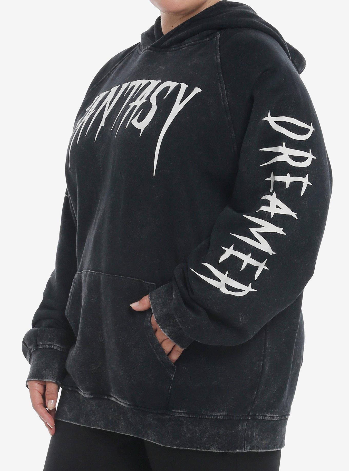 Social Collision Fantasy Dreamer Girls Hoodie Plus Size, , alternate