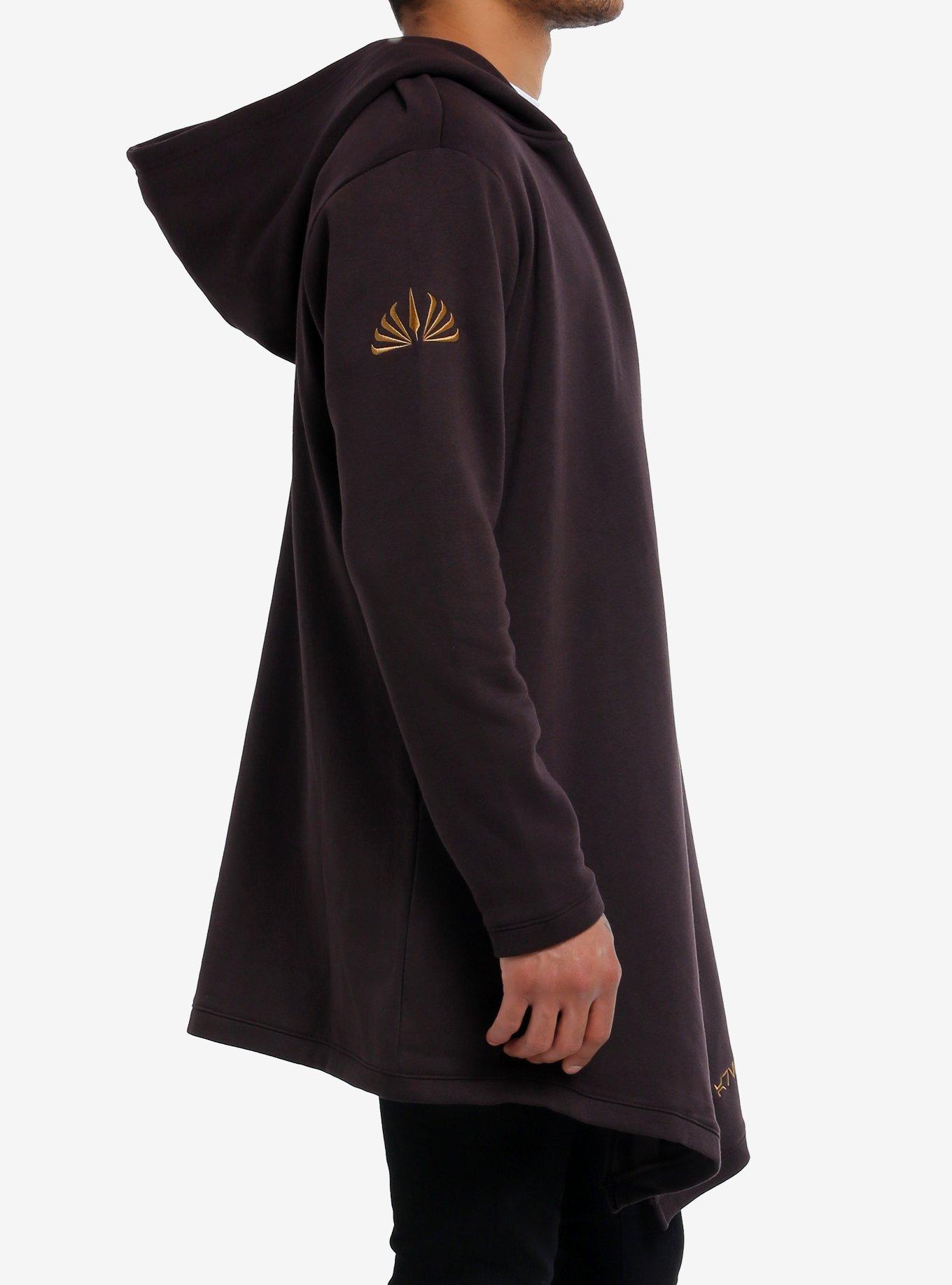 Our Universe Star Wars The Acolyte Republic Hooded Cardigan, BROWN, alternate