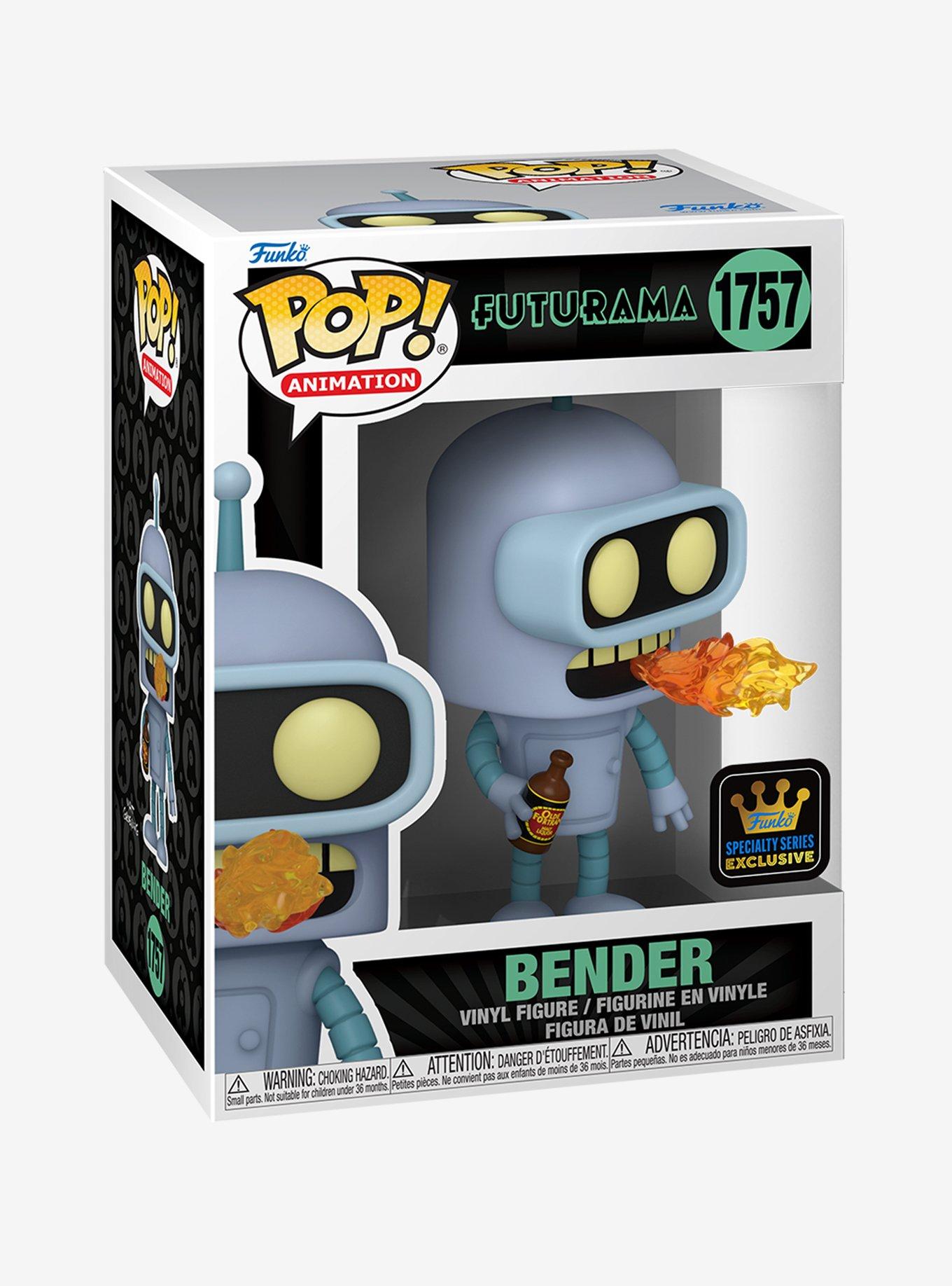 Funko Futurama Pop! Bender (Burping) Vinyl Figure, , alternate