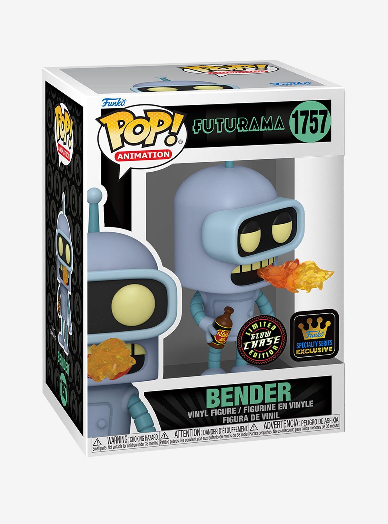 Funko Futurama Pop! Bender (Burping) Vinyl Figure, , alternate