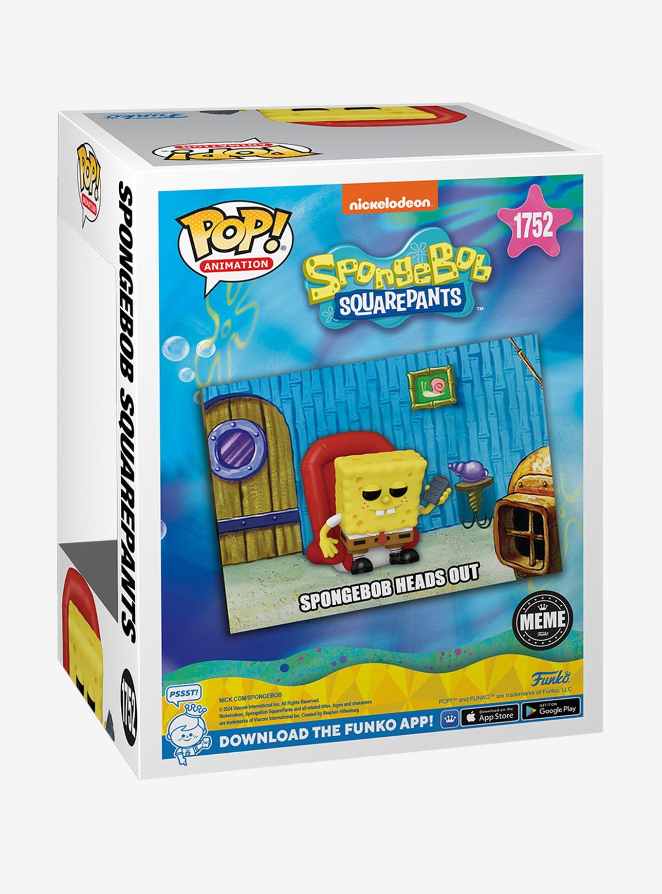 Funko SpongeBob SquarePants Pop! Animation SpongeBob SquarePants (Meme) Vinyl Figure, , alternate