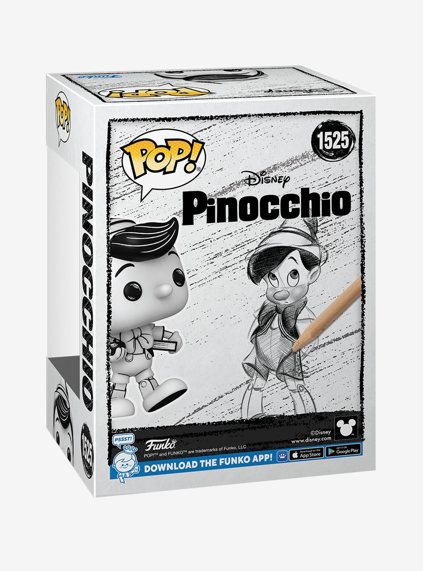 Funko Disney Pinocchio Pop! Pinocchio (Sketch) Vinyl Figure, , alternate